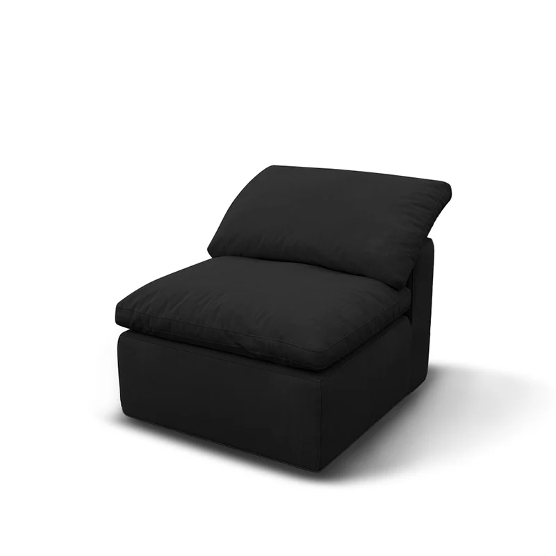 Compressed Cloud Couch 1 seat without armrests