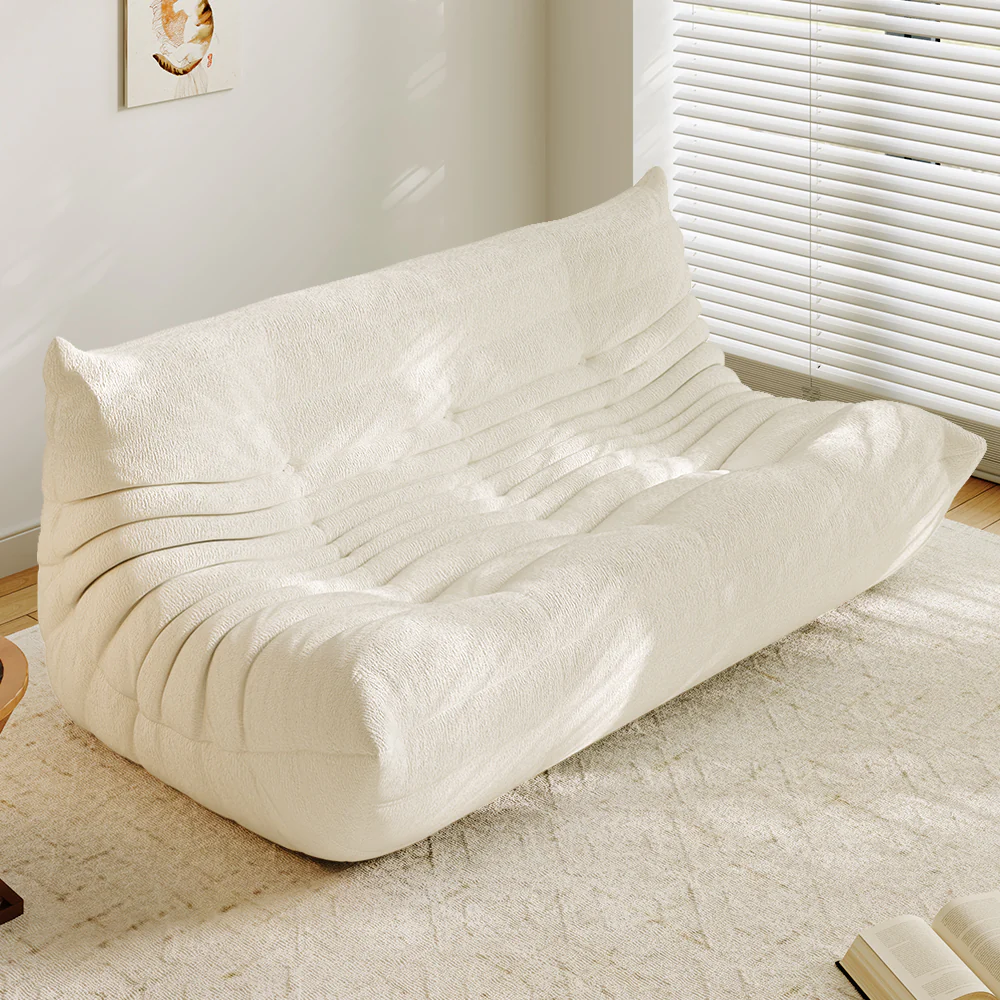 Lkikos Compressed Sofa Togo Sofa Caterpillar Sofa 3 seater