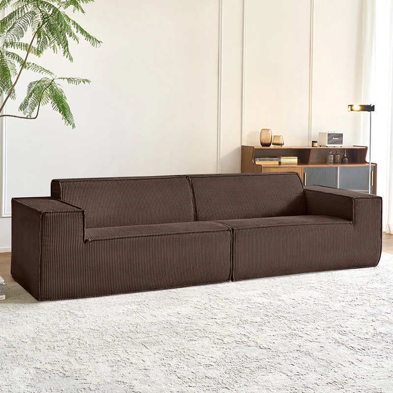Lkikos Boneless Sealed Couch Vacuum Compressed Foam Sofa  in a box