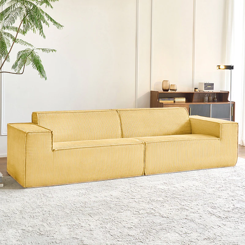 Lkikos Boneless Sealed Couch Vacuum Compressed Foam Sofa  in a box