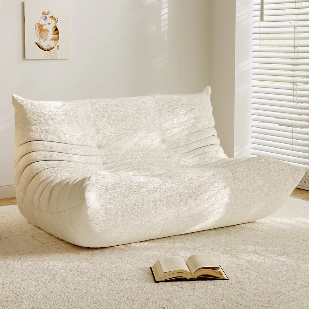 Lkikos Compressed Sofa Togo Sofa Caterpillar Sofa 2 seater