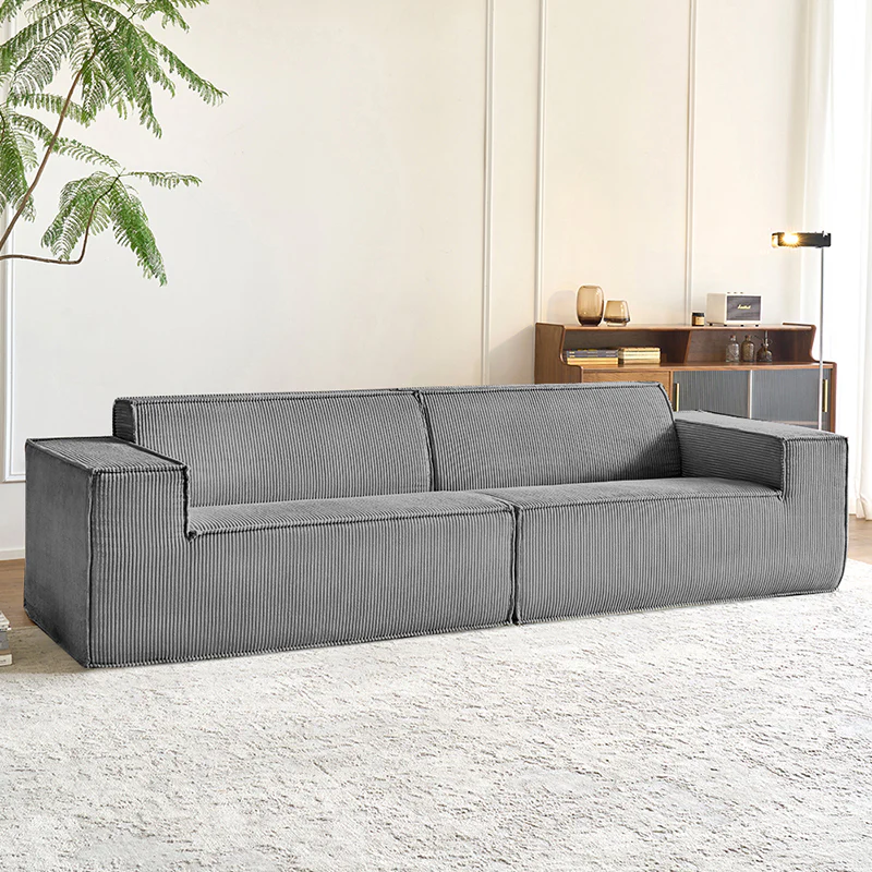 Lkikos Boneless Sealed Couch Vacuum Compressed Foam Sofa  in a box