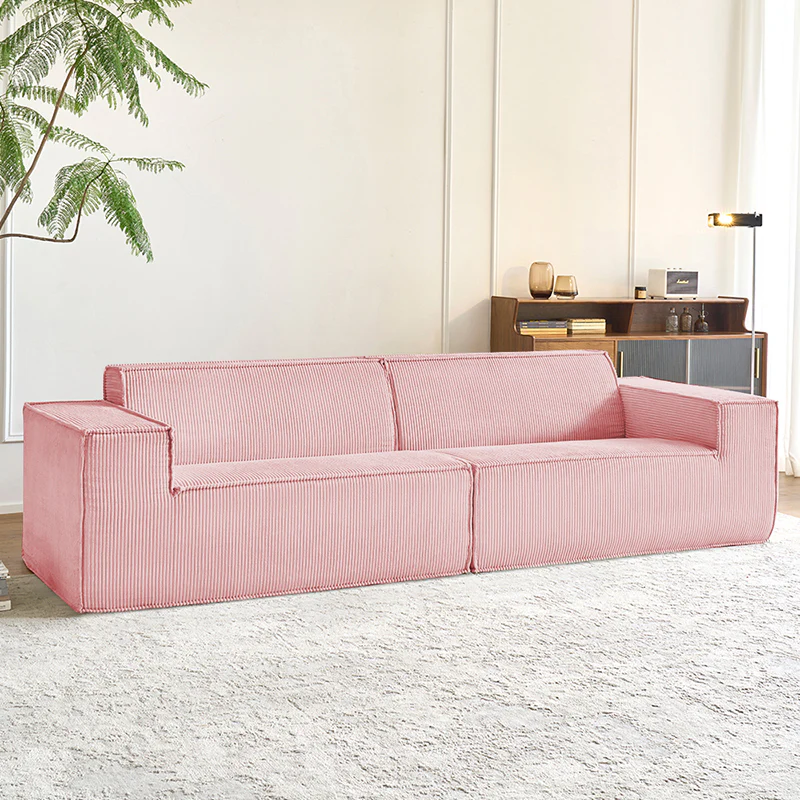 Lkikos Boneless Sealed Couch Vacuum Compressed Foam Sofa  in a box