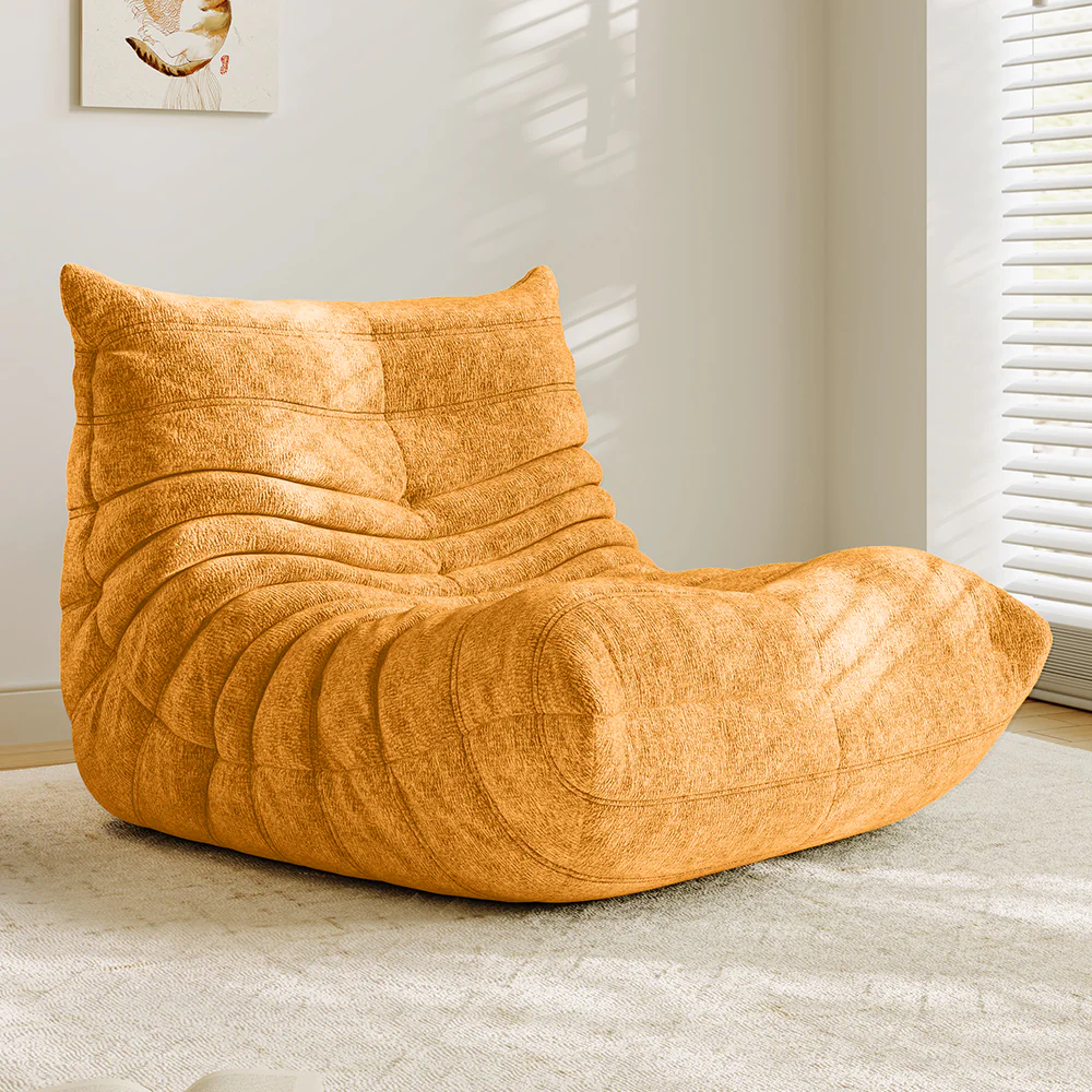 Lkikos Compressed Sofa Togo Sofa Single Caterpillar Sofa Chair