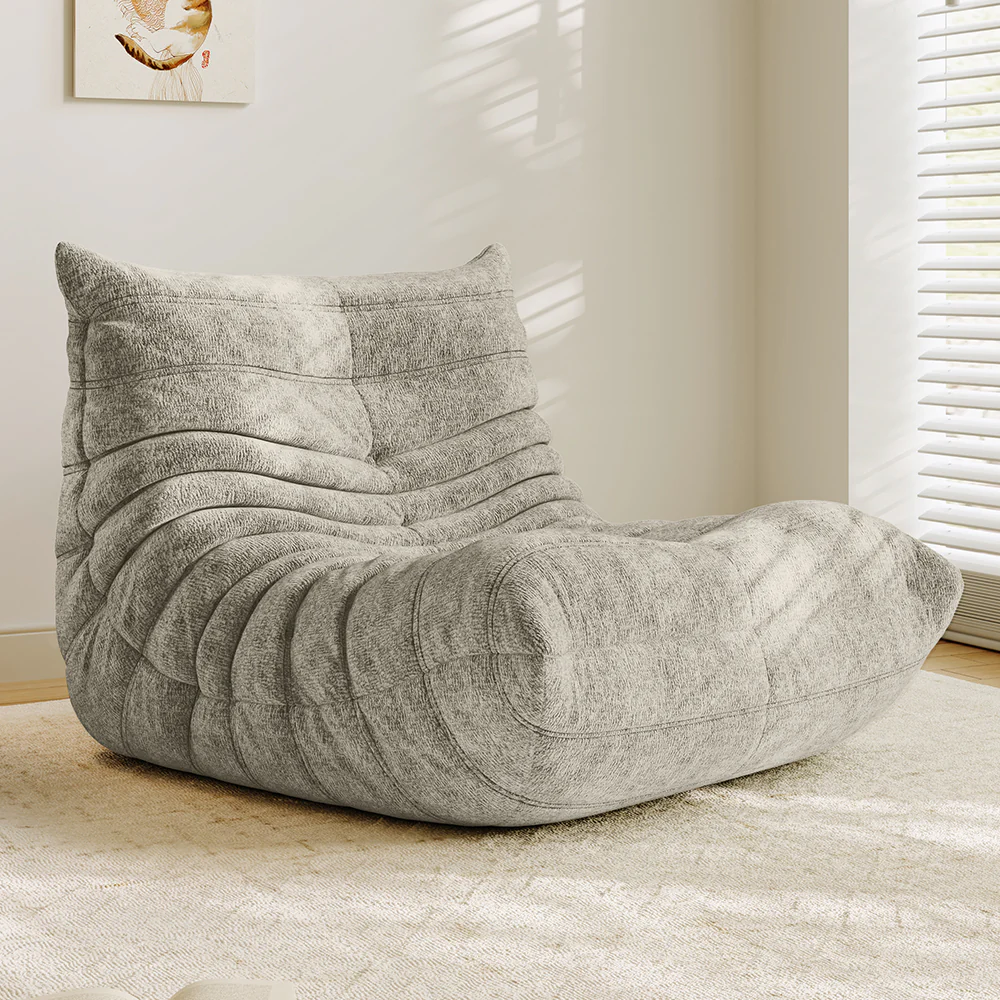 Lkikos Compressed Sofa Togo Sofa Single Caterpillar Sofa Chair