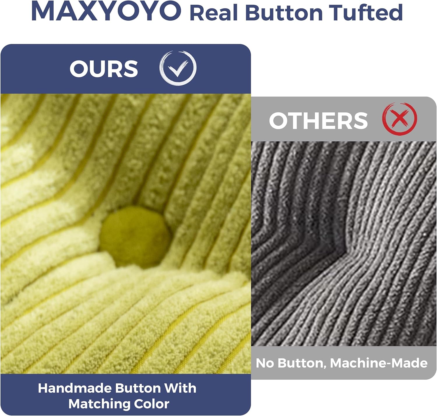 MAXYOYO Folding Sofa Bed, Convertible Sleeper Chair with Pillow Foldable Mattress with Back Support, Portable Fold Out Chair Bed Comfy Floor Sofa Lounge for Living Room Bedroom, Beige, Single