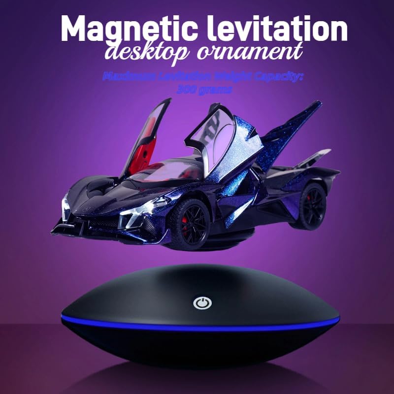 Floating Model Car,360 Degree Magnet Display Stand, Levitating Decor, Magnetic Display, Magnetic Levitation for Figures and Toys