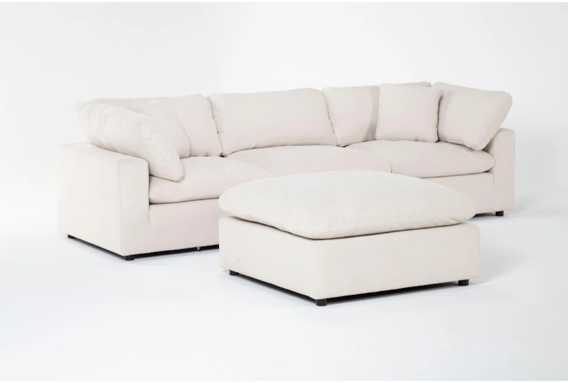 Zone Cream White Fabric 124