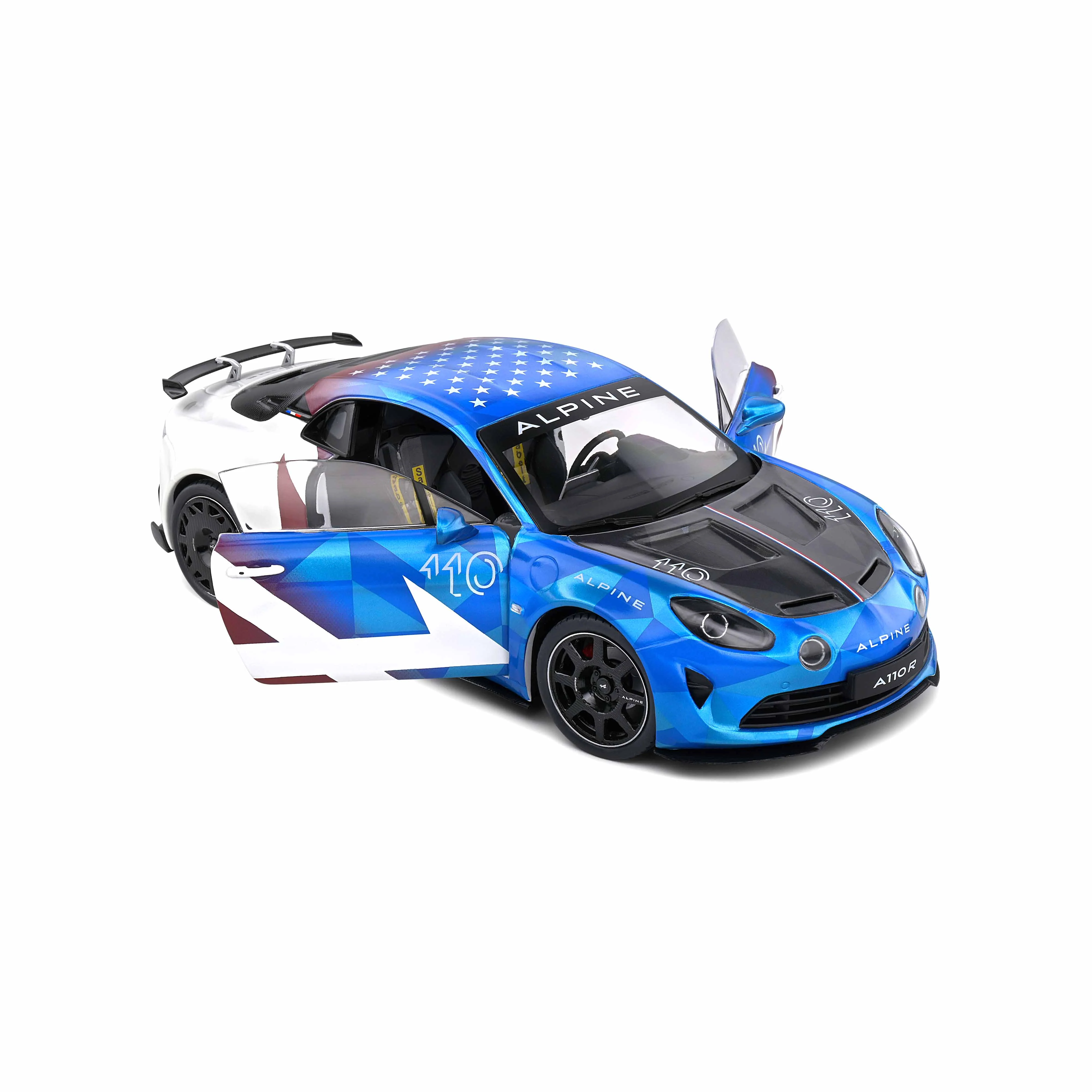 Alpine A110 Radicale US Racing Bleu 2023 1/18
