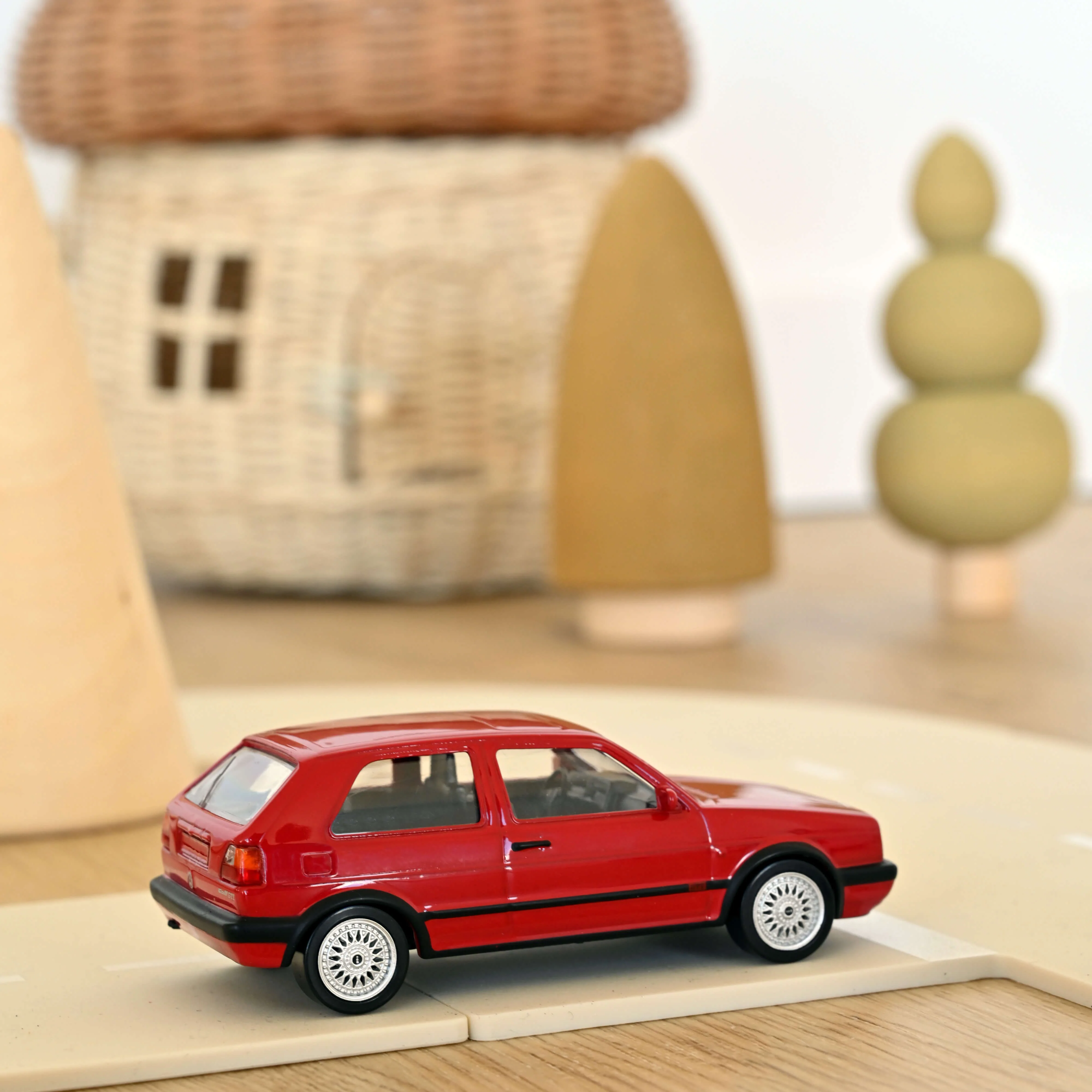 VW Golf GTI G60 1990 Rouge Jet-car 1/43