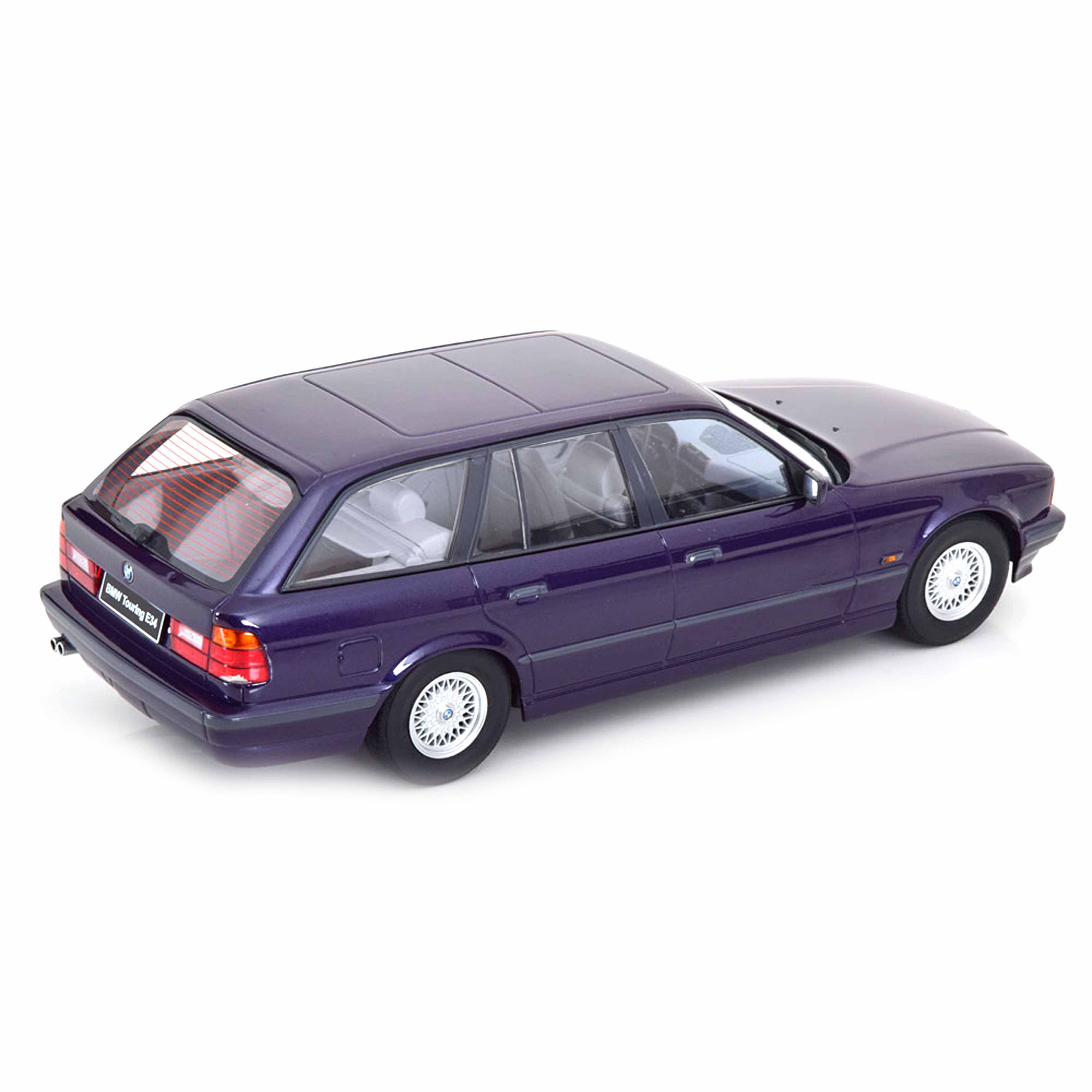 BMW Série 5 E34 Touring 1996 Violet métallisé 1/18