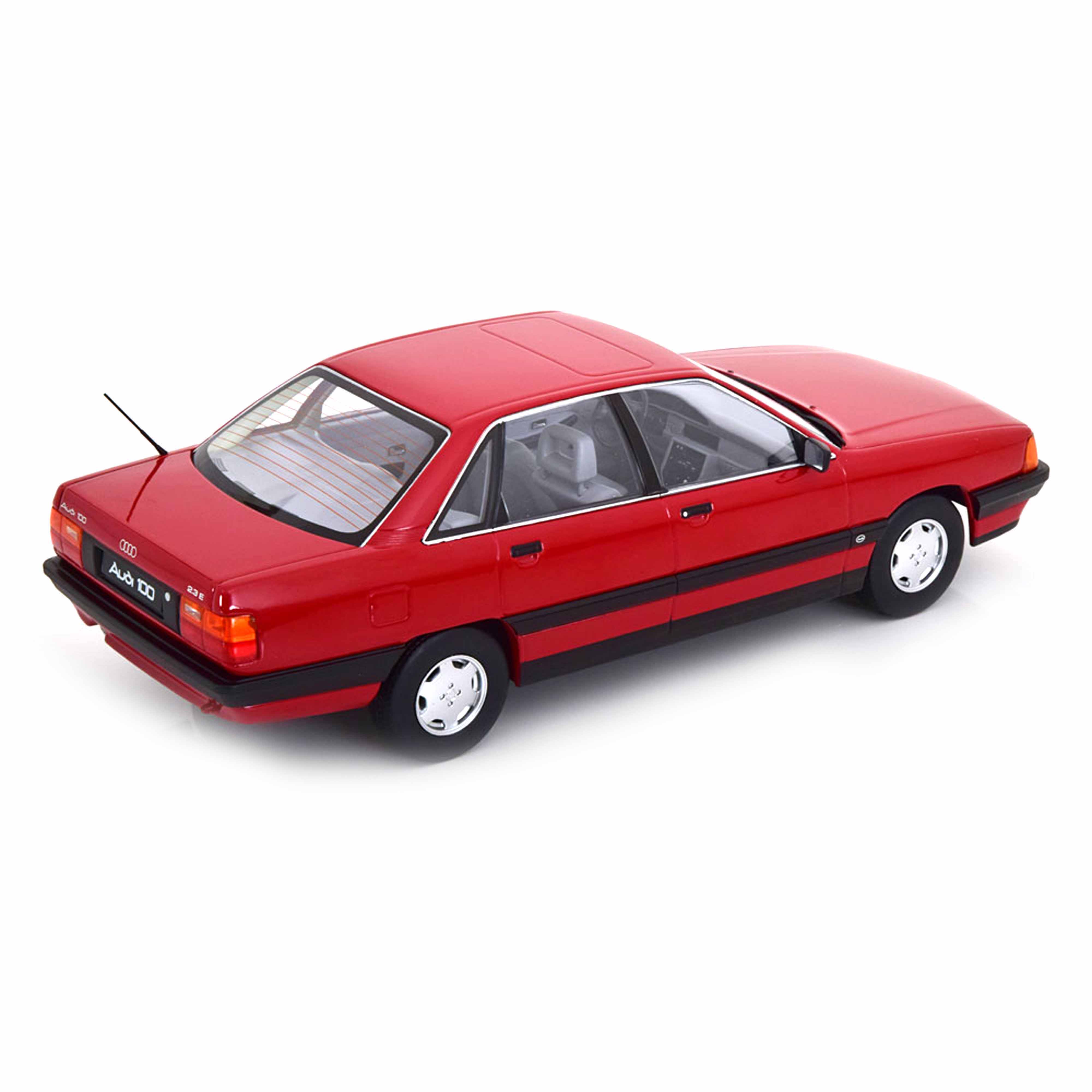 Audi 100 C3 1989 Rouge 1/18