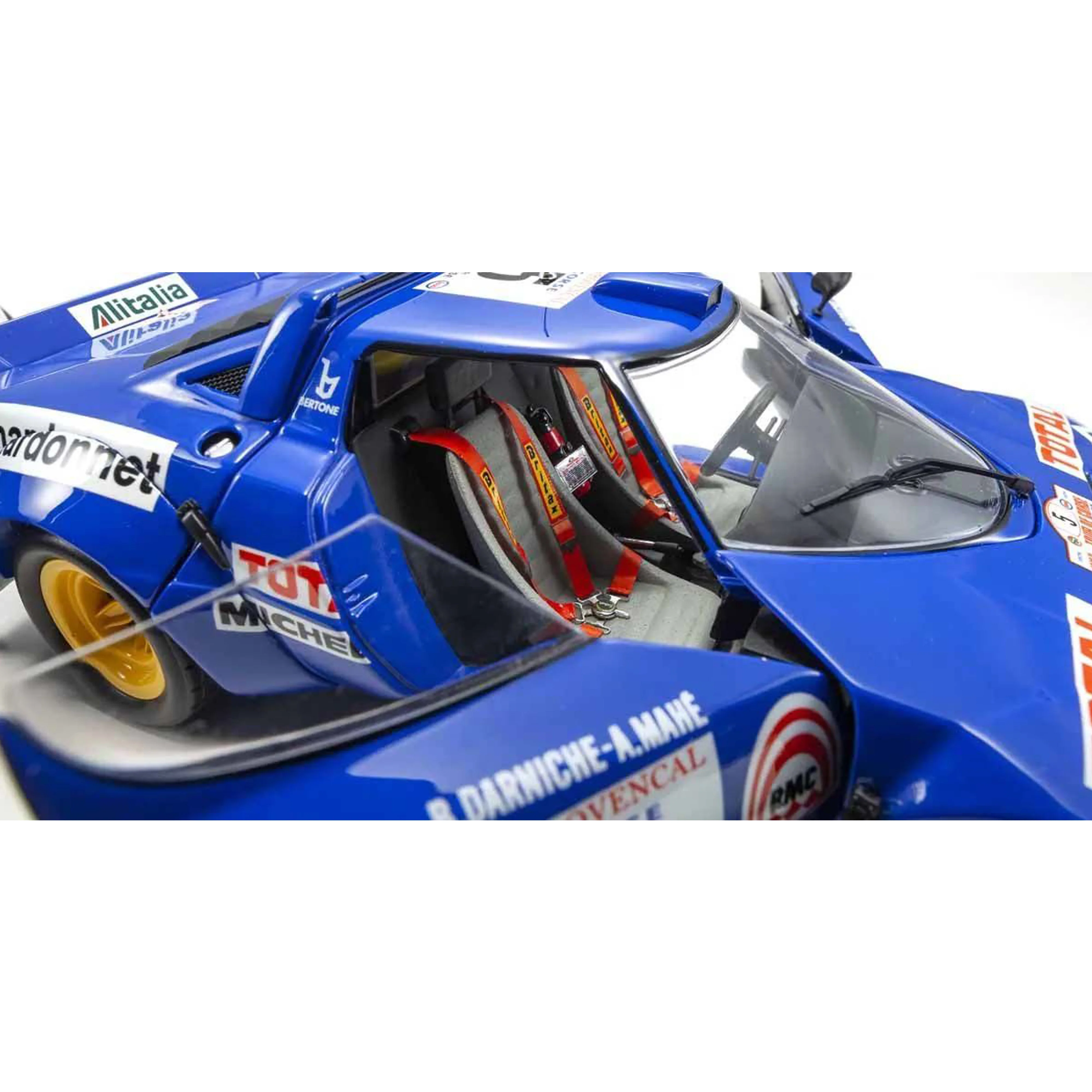 Lancia Stratos HF 1976 Tour de Corse Bleu (N°5) 1/18