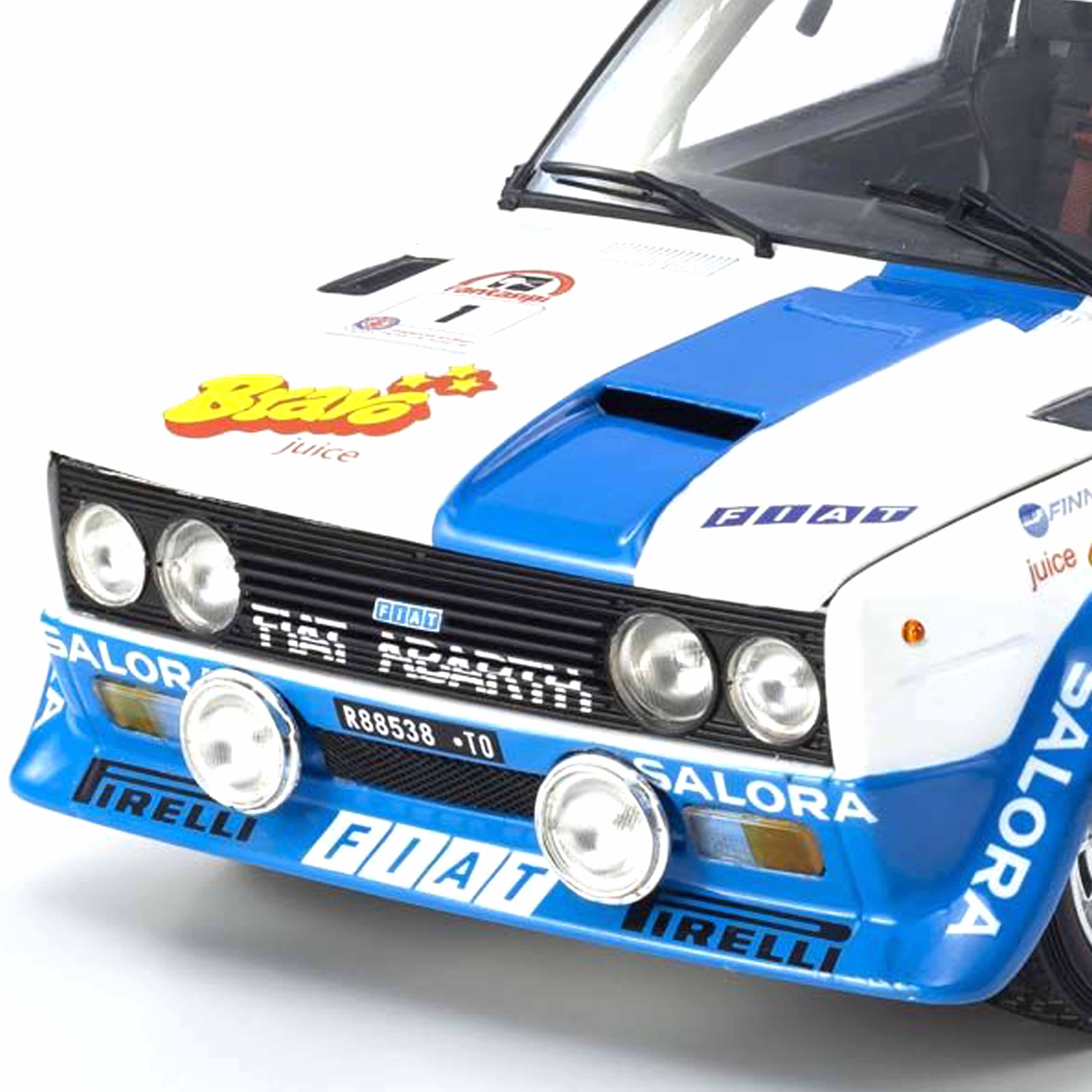 Fiat 131 Abarth 1980 1000 Lacs (N°1) Alen/Kivimaki Vainqueur 1/18