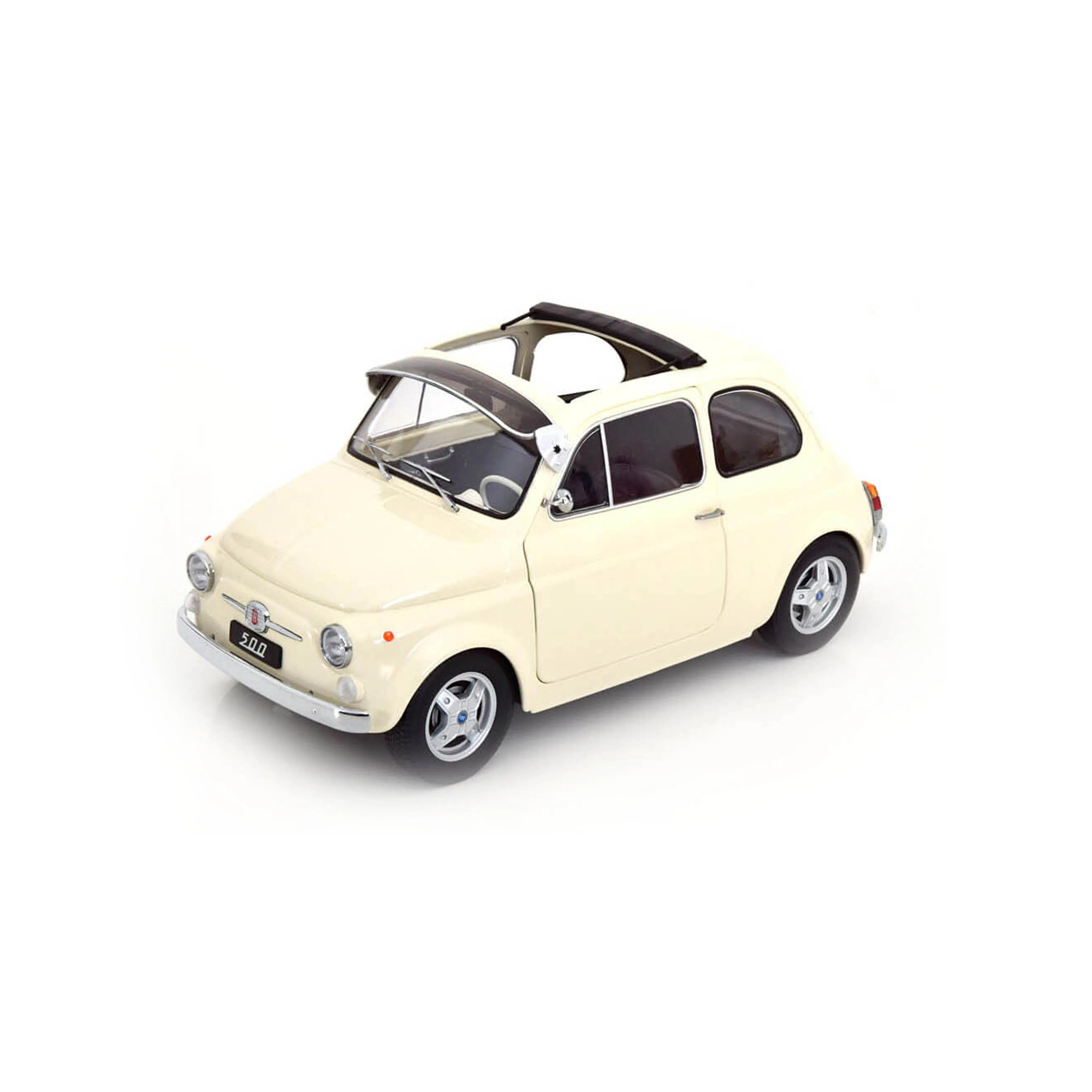 Fiat 500 F Custom 1968 Crème 1/12