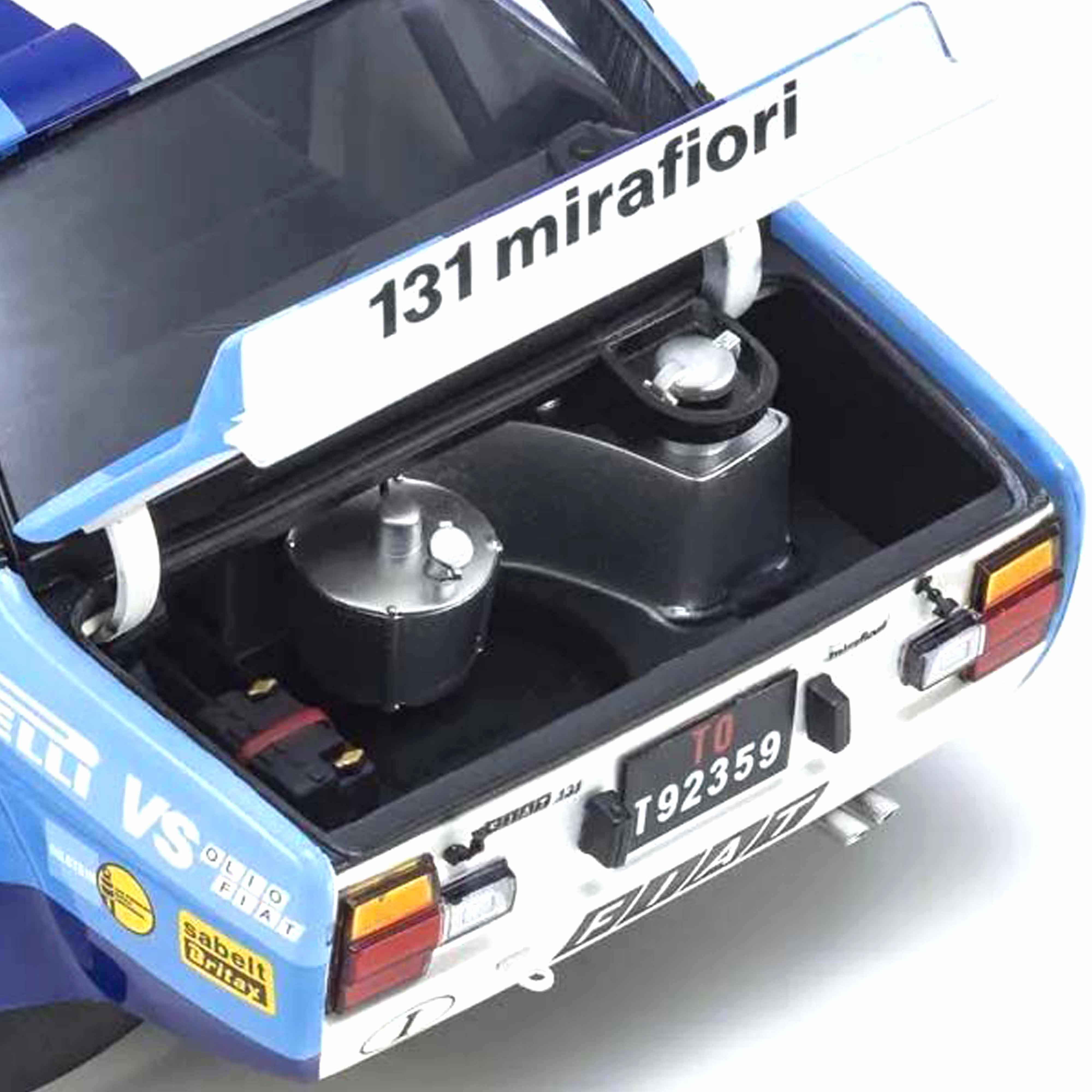 Fiat 131 Abarth 1981 Piancavallo (N°2) Bettega Vainqueur 1/18