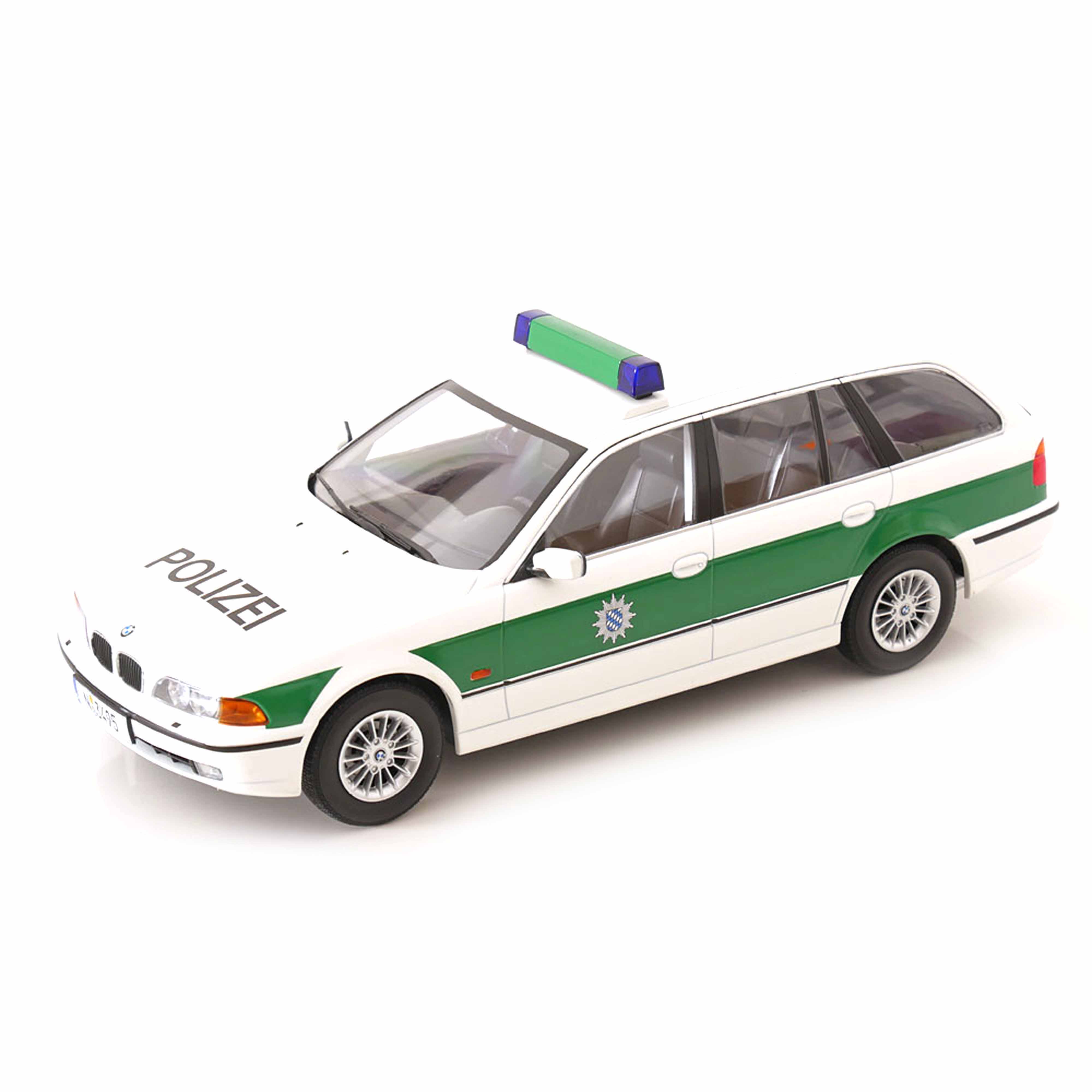 BMW Série 5 E39 Touring 1998 Police 1/18
