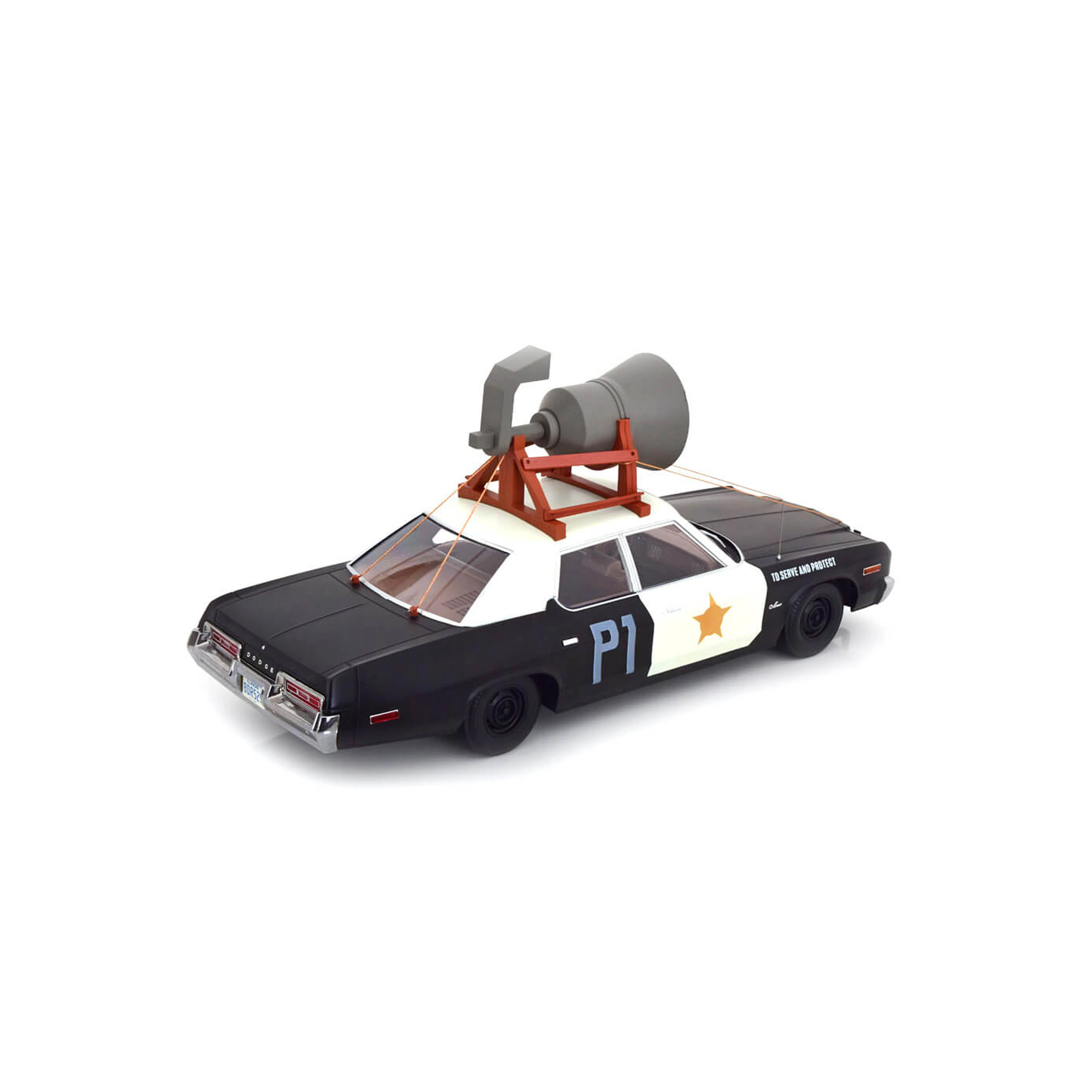 Dodge Monaco Bluesmobile avec HP - Blues Brothers 1974 1/18