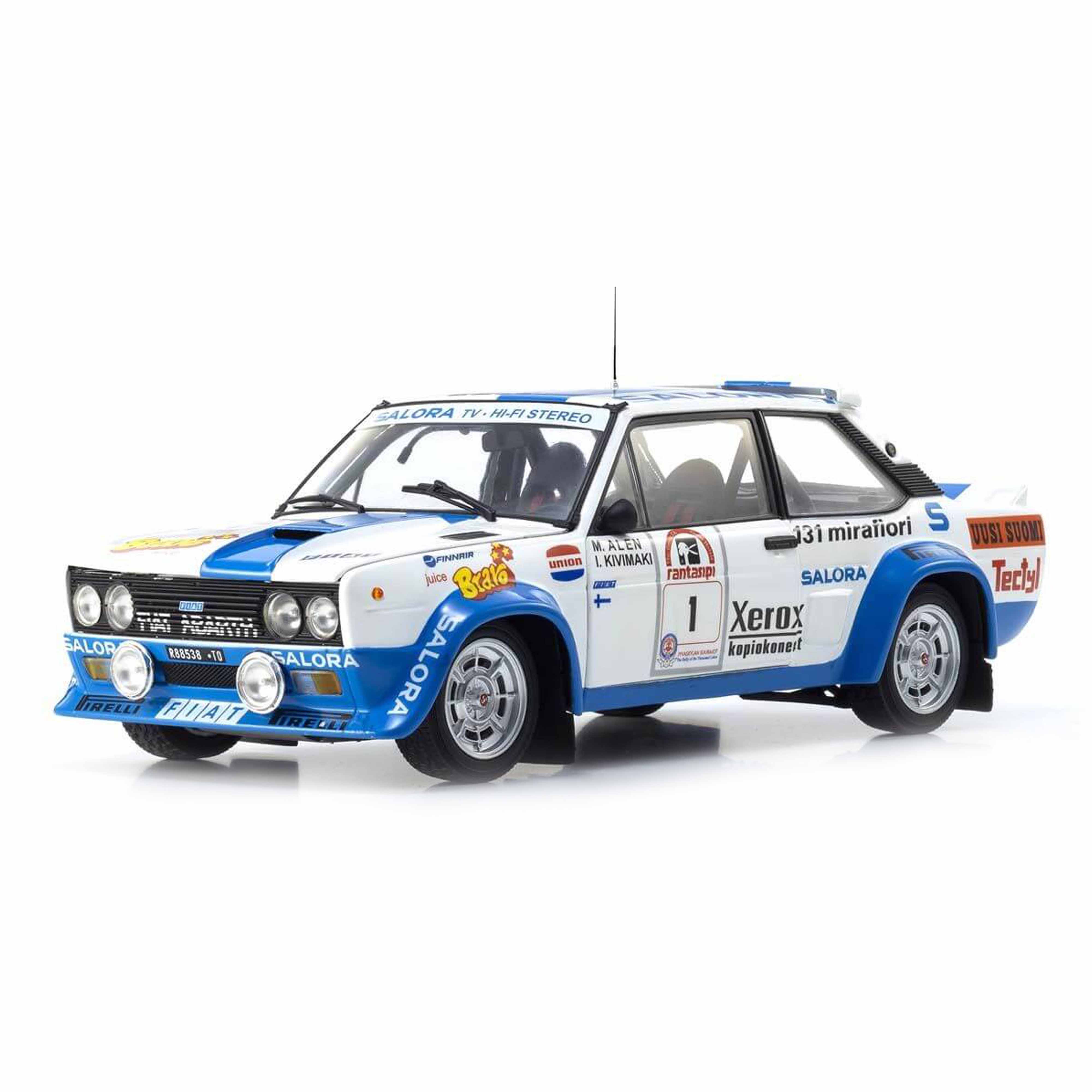 Fiat 131 Abarth 1980 1000 Lacs (N°1) Alen/Kivimaki Vainqueur 1/18