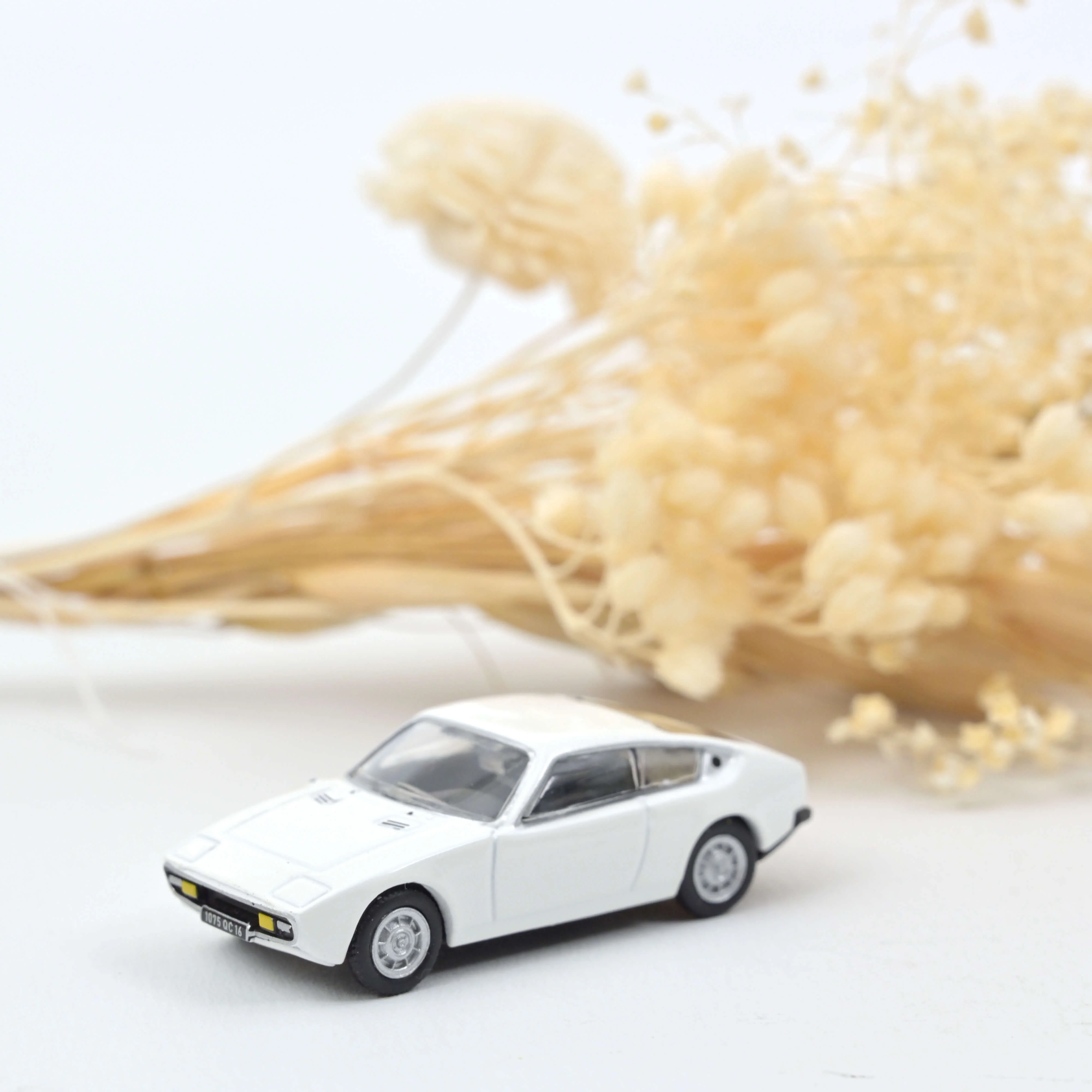 Matra Simca Bagheera 1975 Névé Blanc 1/87