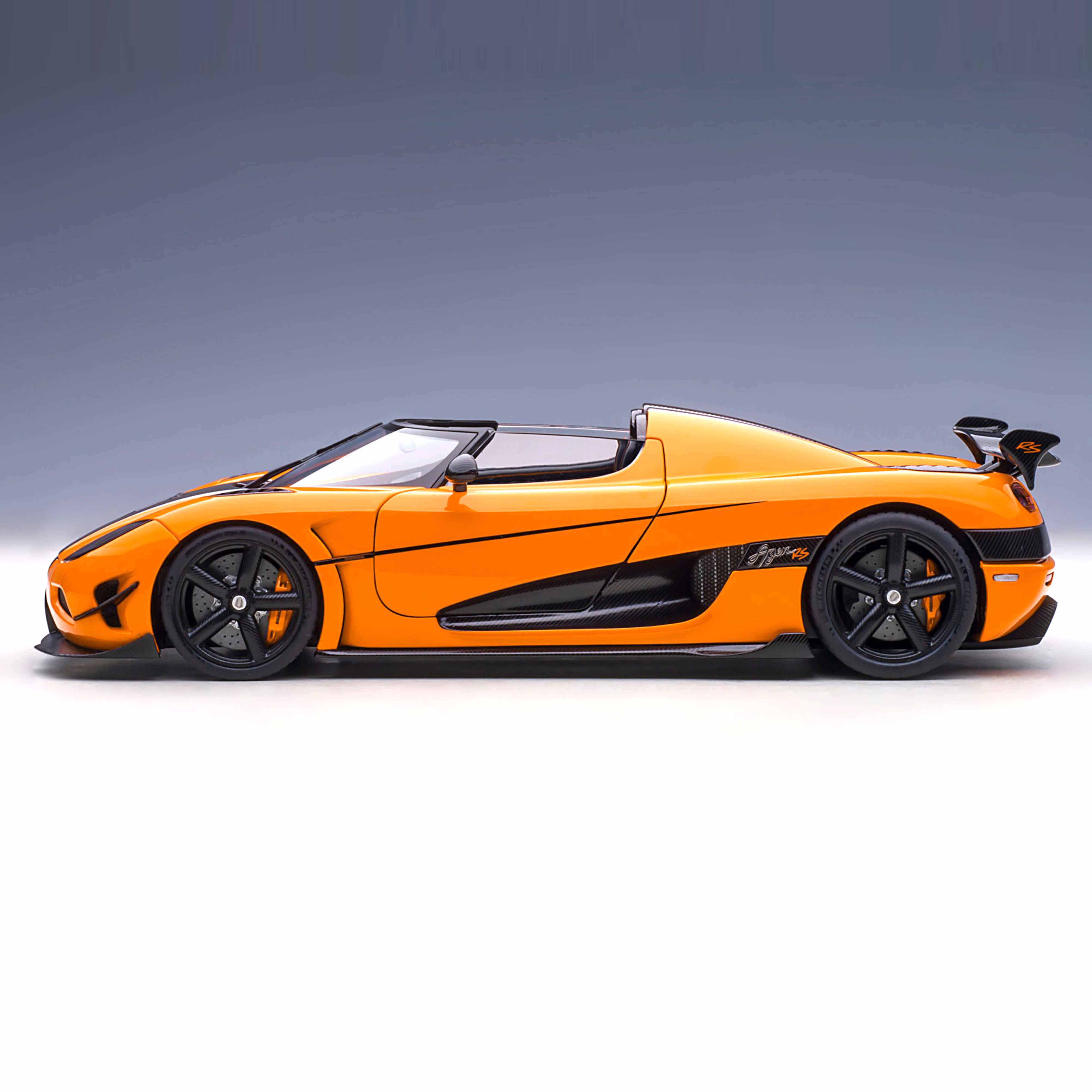 Koenigsegg Agera RS 2015 Orange/Noir 1/18