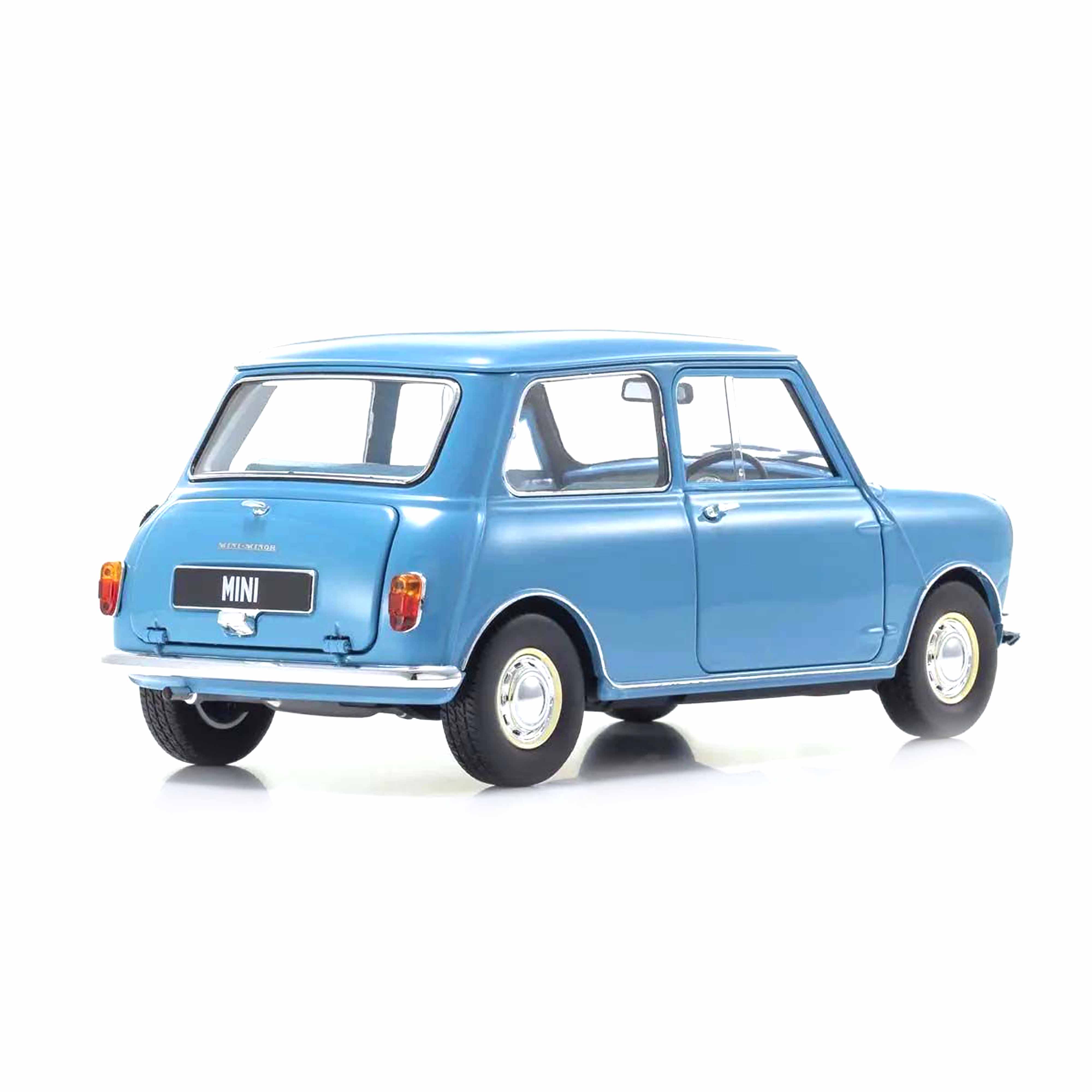 Morris Mini Mirror Clipper Blue 1/18