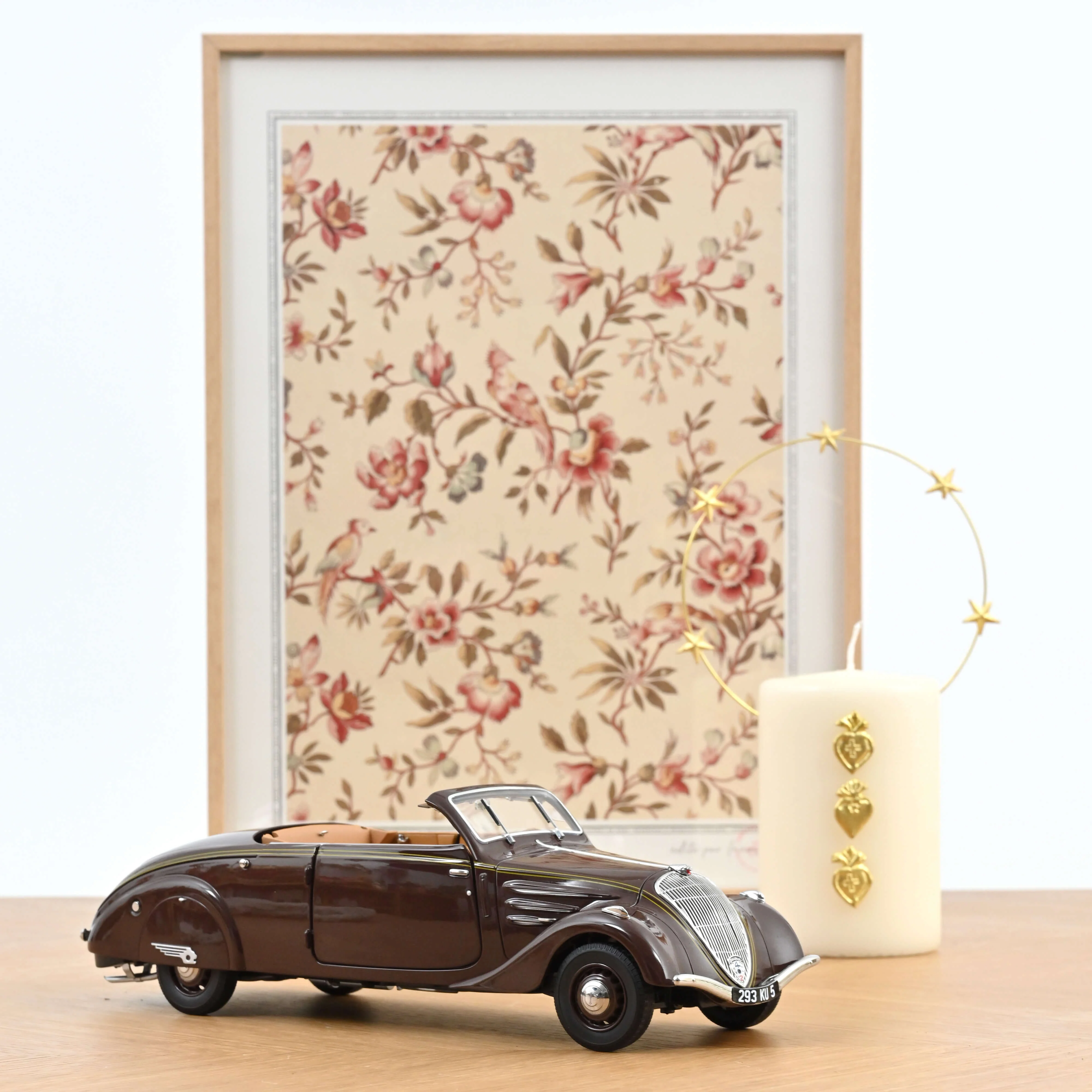 Peugeot 402 Eclipse 1937 Chocolat 1/18