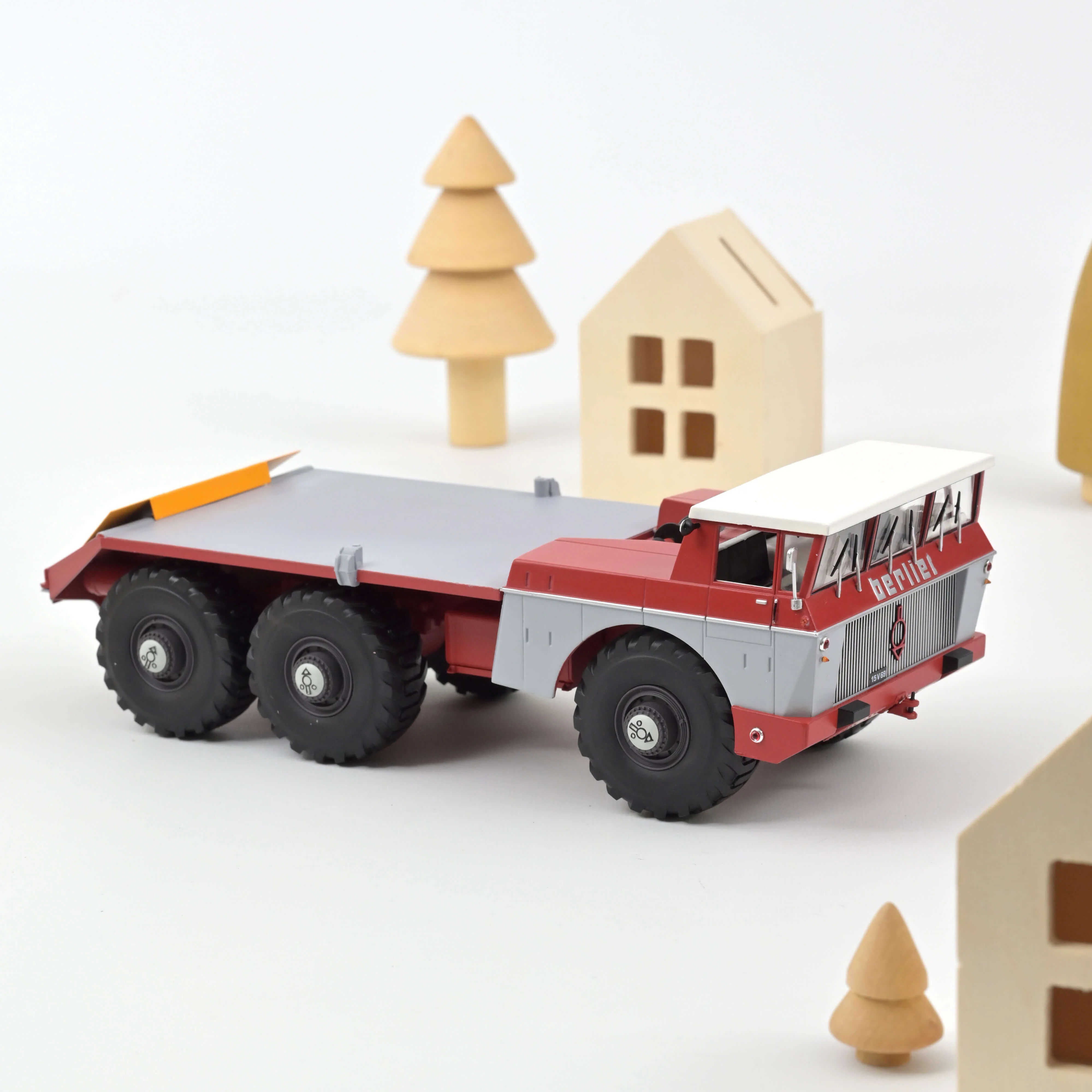 Berliet T100 n°4 1959 en route pour Tulsa 1/43