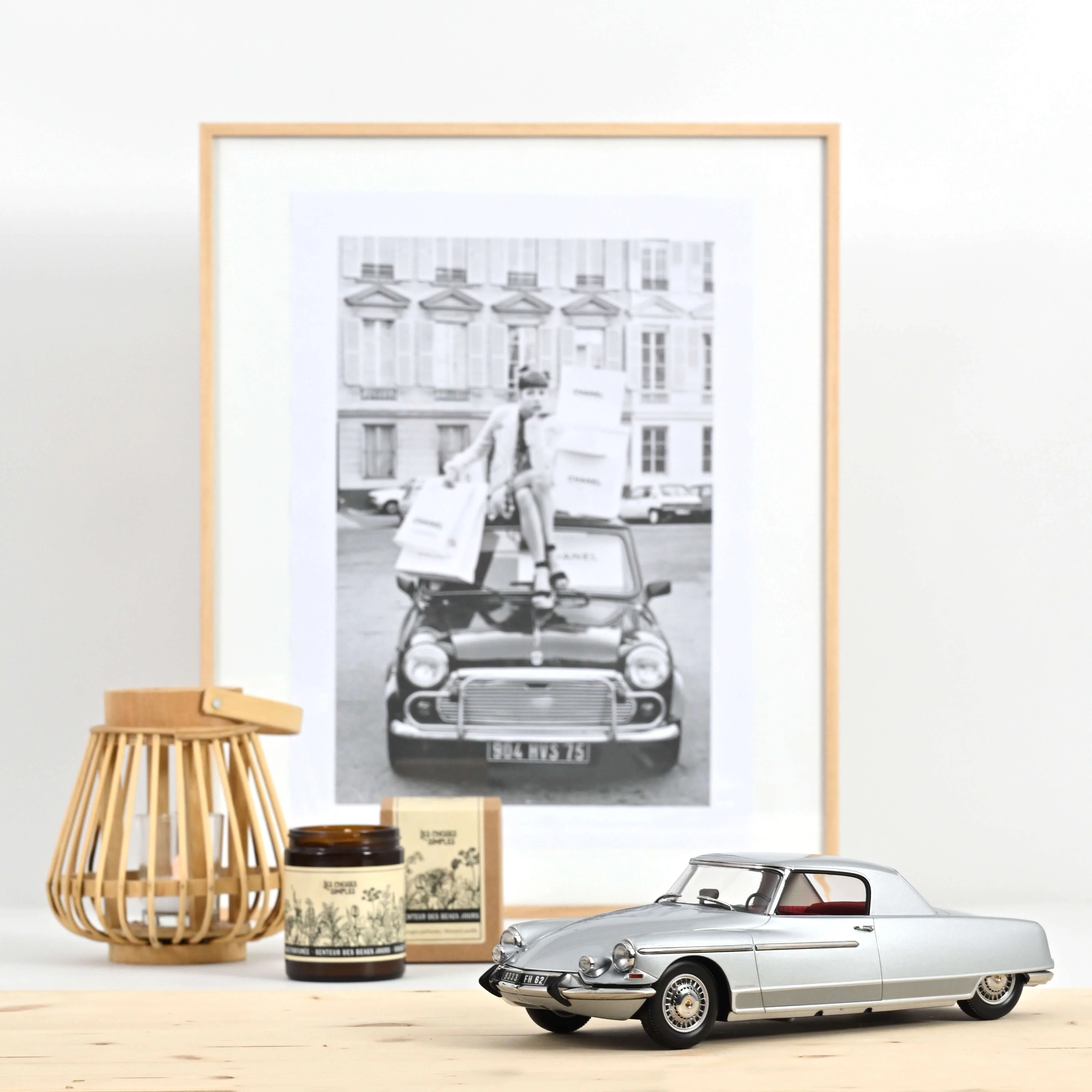 Citroën DS 19 Le Dandy 1964 Argent 1/18 - 200pcs