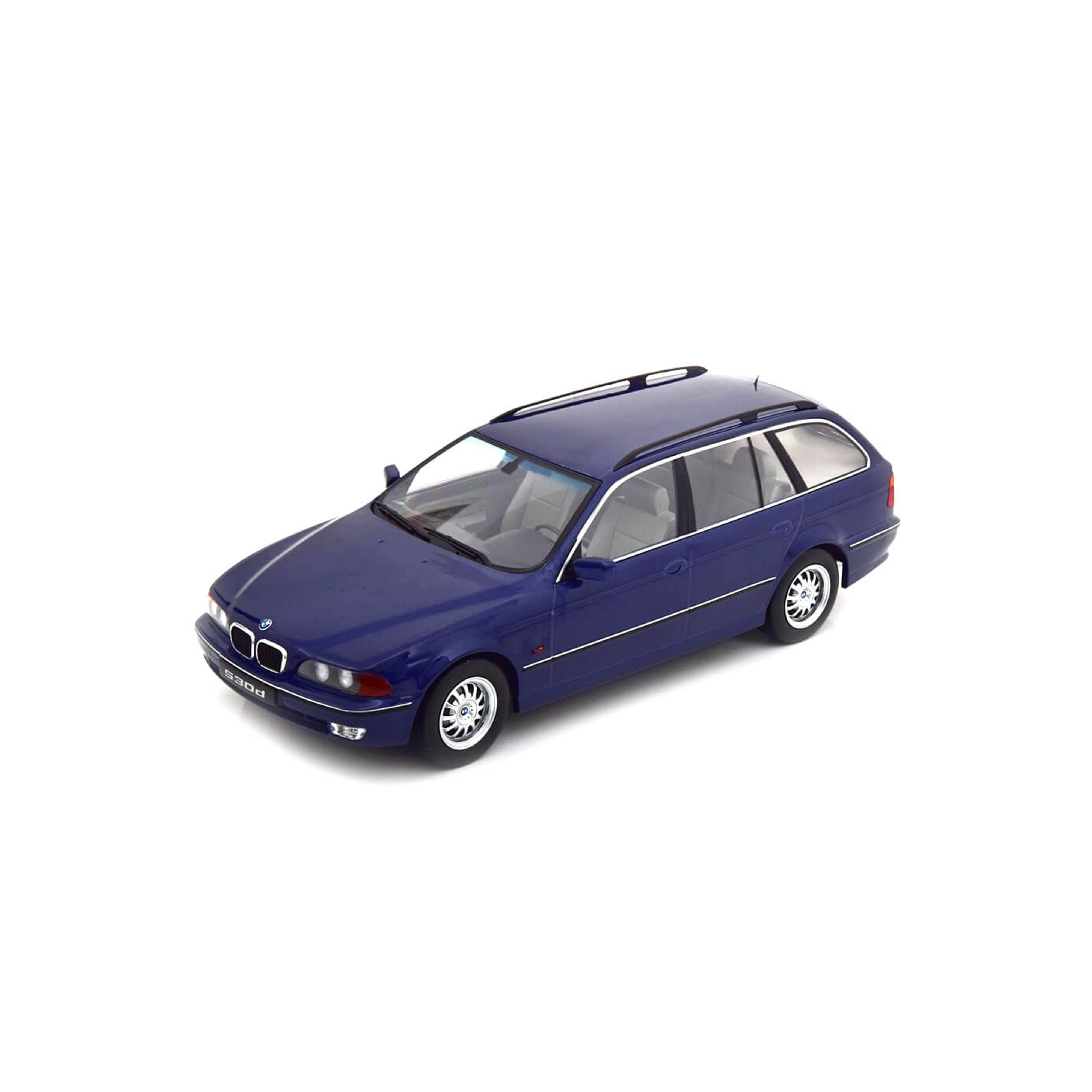BMW 530d E39 Touring 1998 Bleu Métallique 1/18