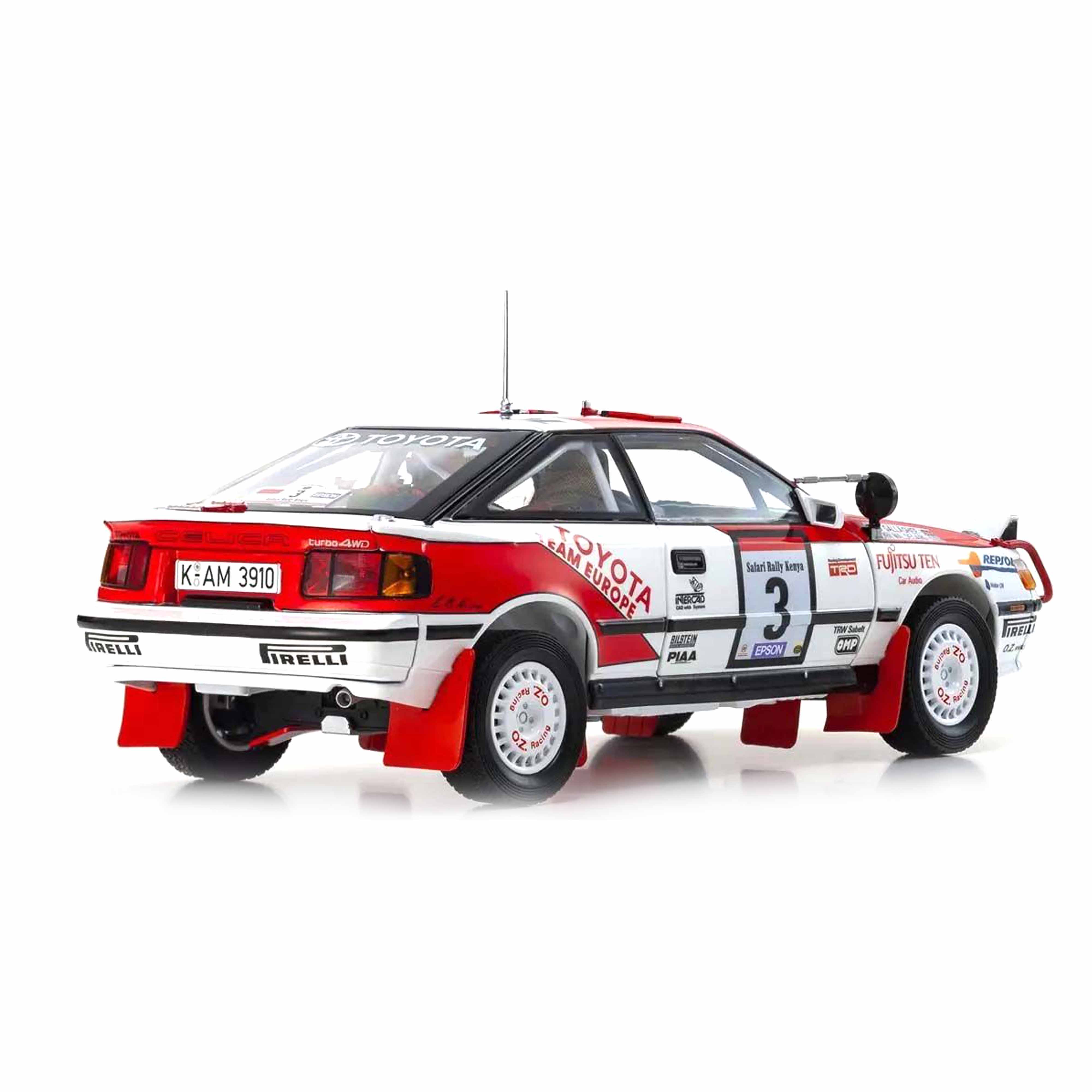 Toyota Celica GT4 (N°3) Vainqueur Safari 1990 1/18