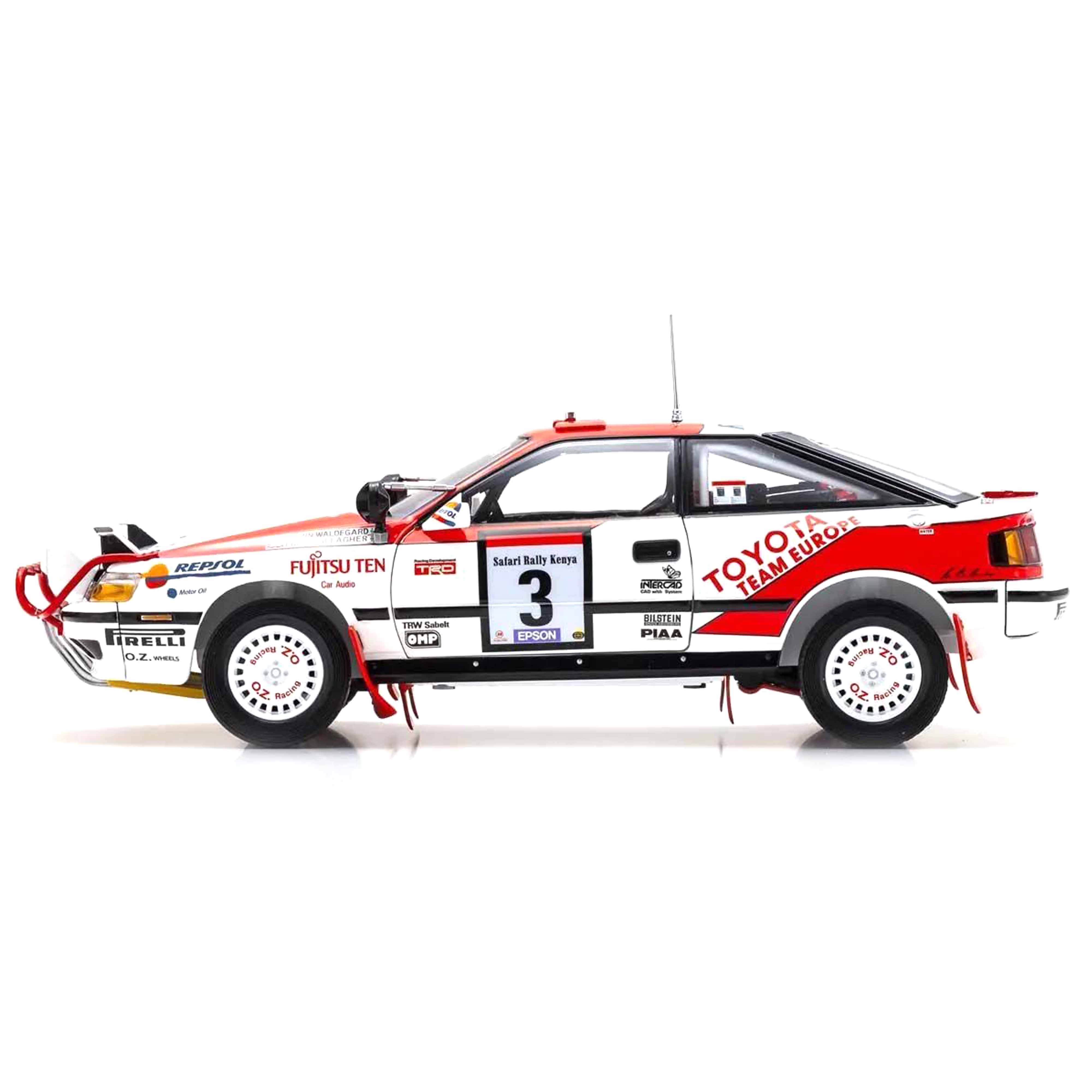 Toyota Celica GT4 (N°3) Vainqueur Safari 1990 1/18