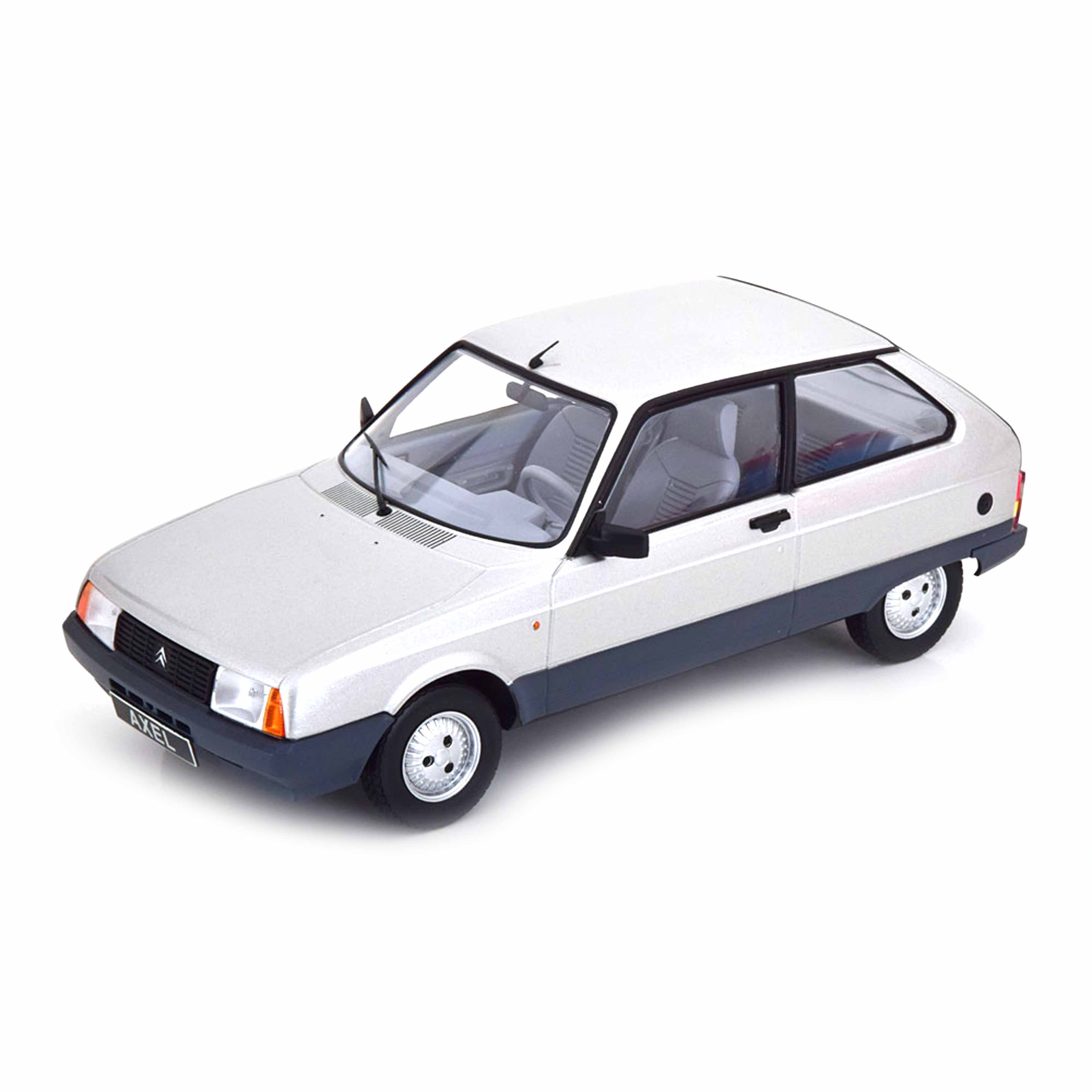 Citroën Axel 12 TRS 1990 Argent 1/18