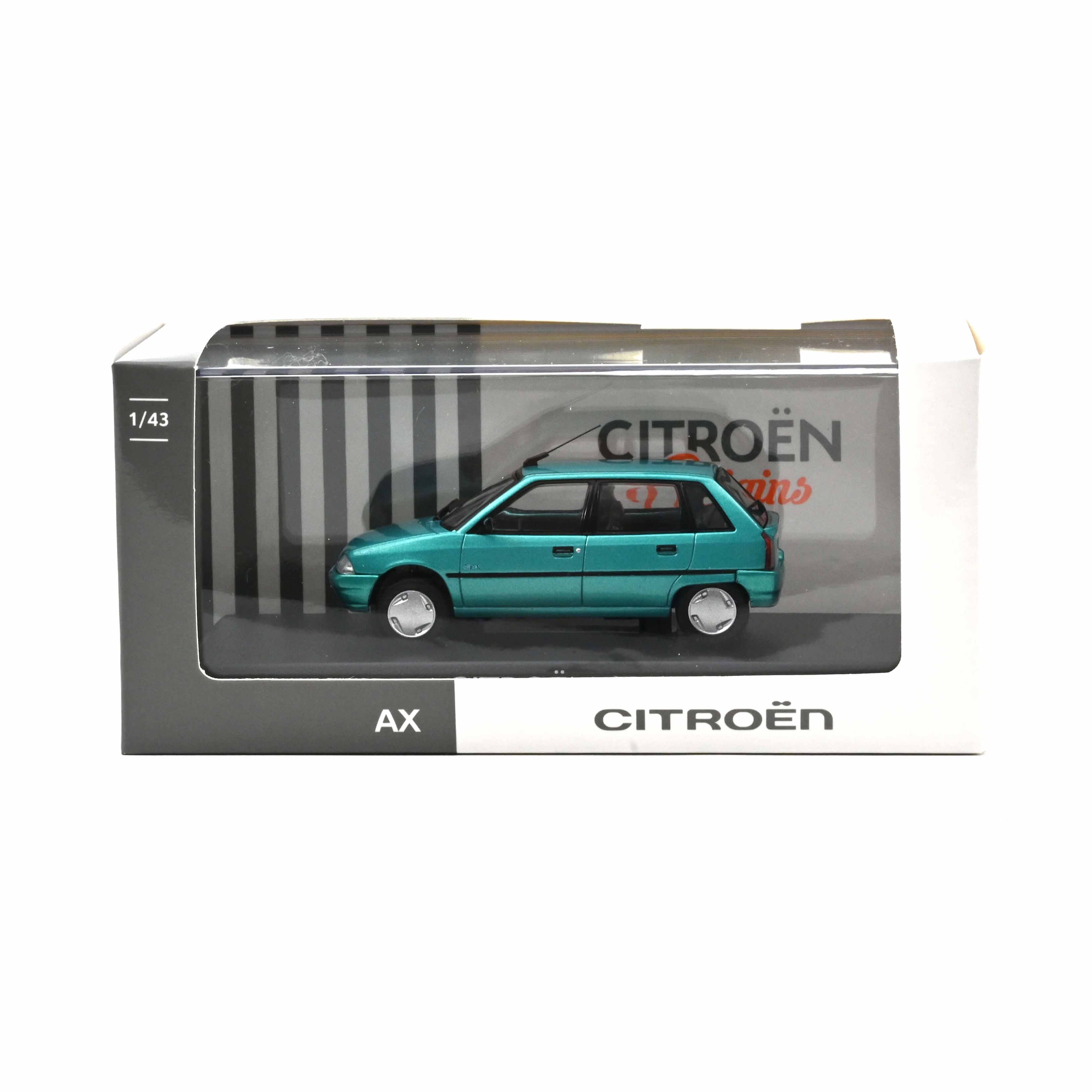 Citroën AX 5 portes Vert Polynésie 1/43