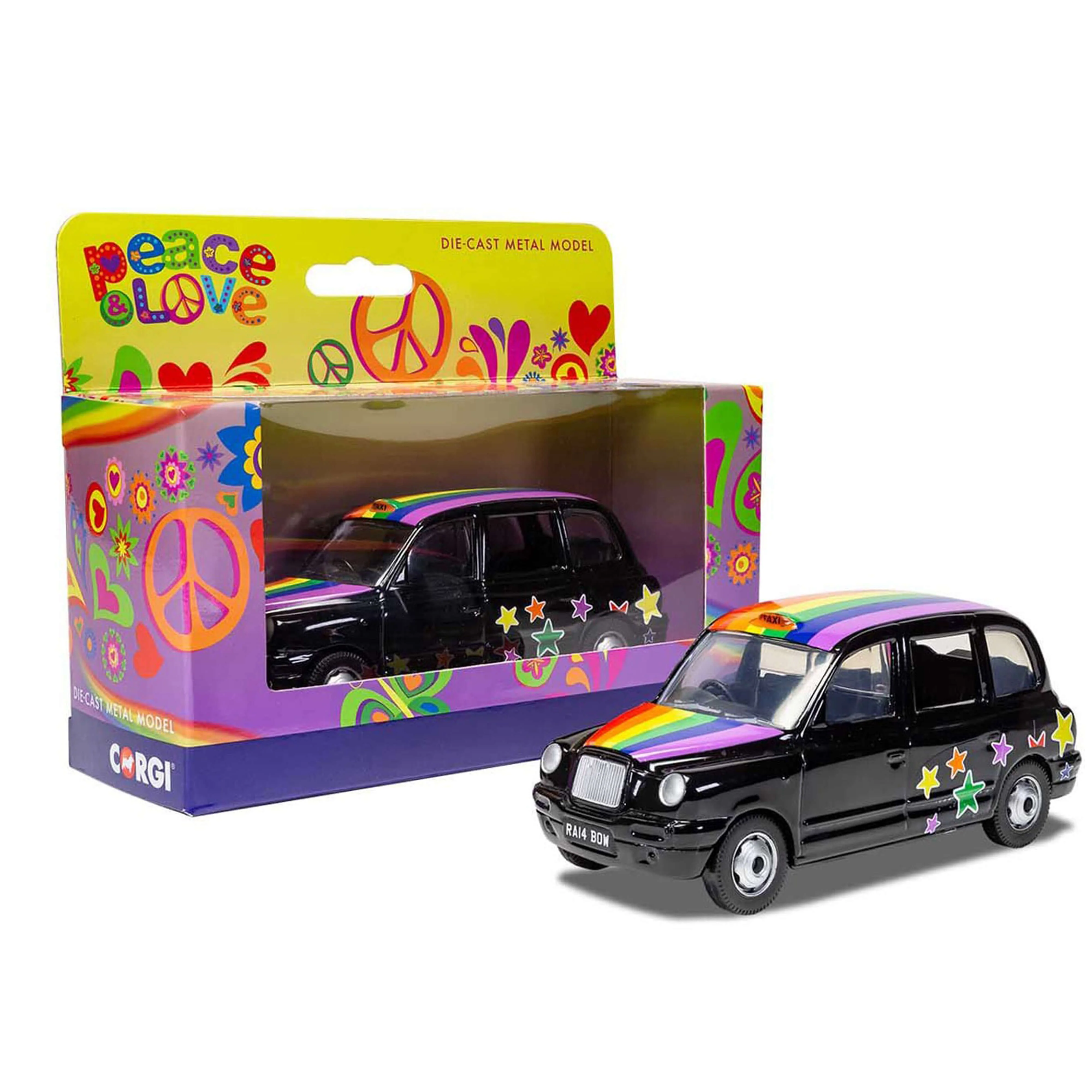 Austin London Taxi Arc-en-ciel 1/36