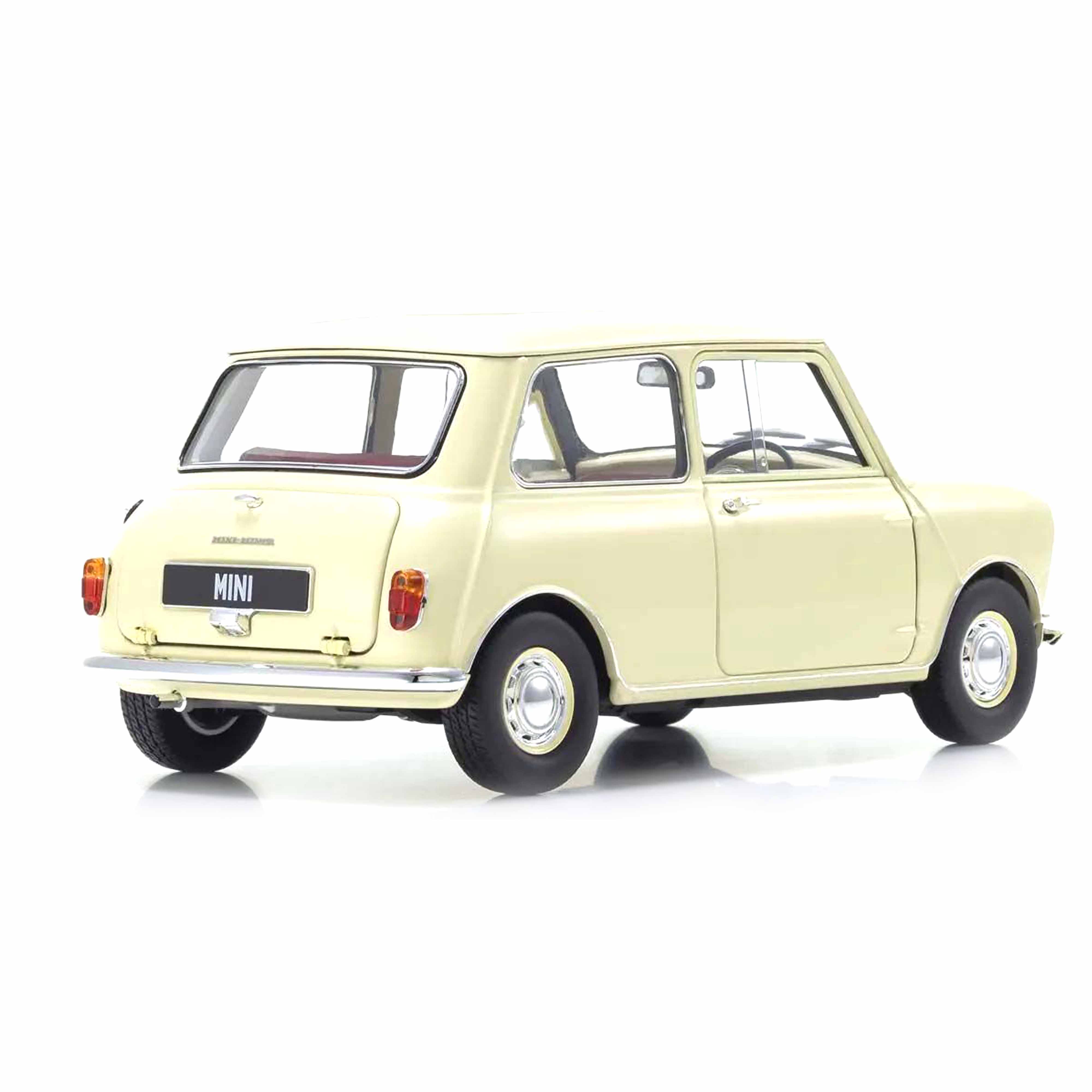 Morris Mini Mirror Old English Blanc 1/18