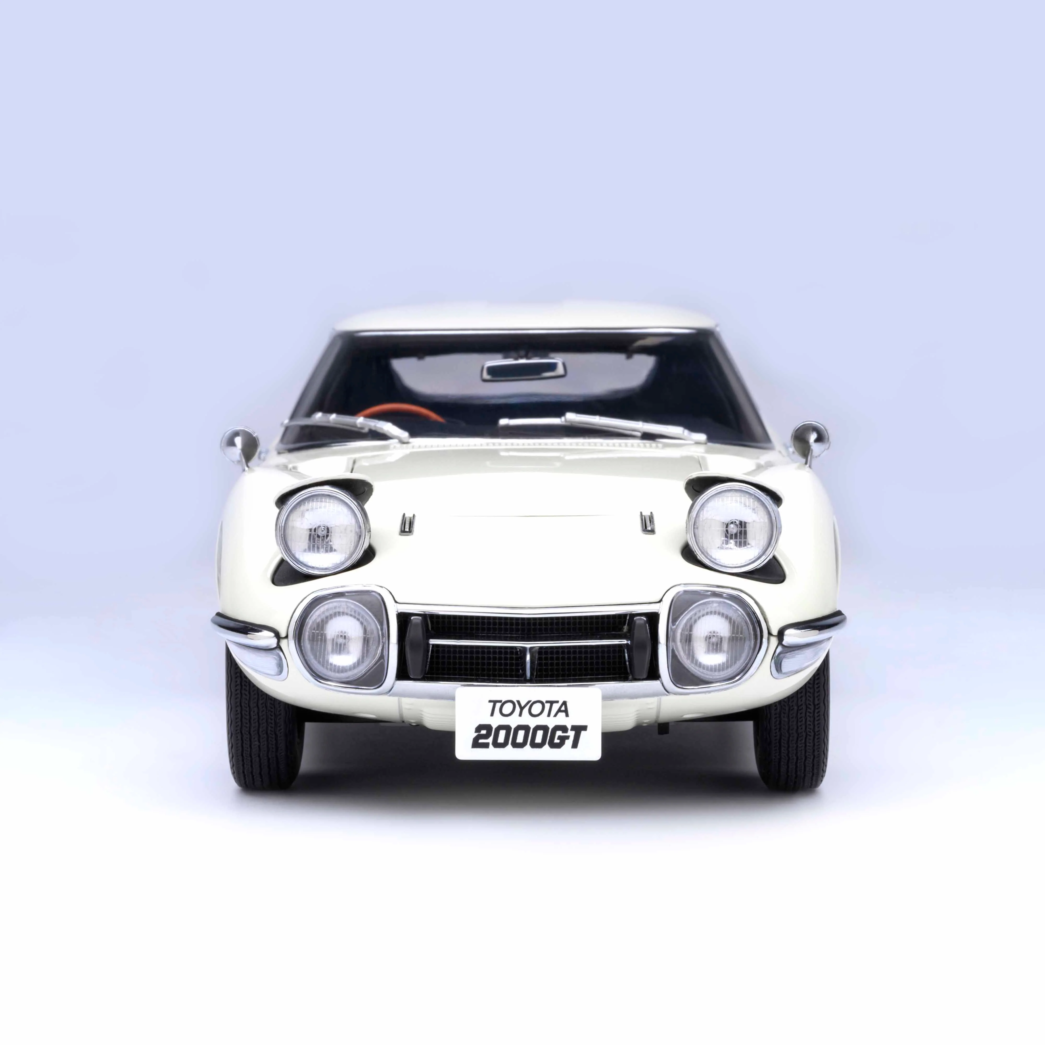 Toyota 2000GT 1967 Blanc 1/18