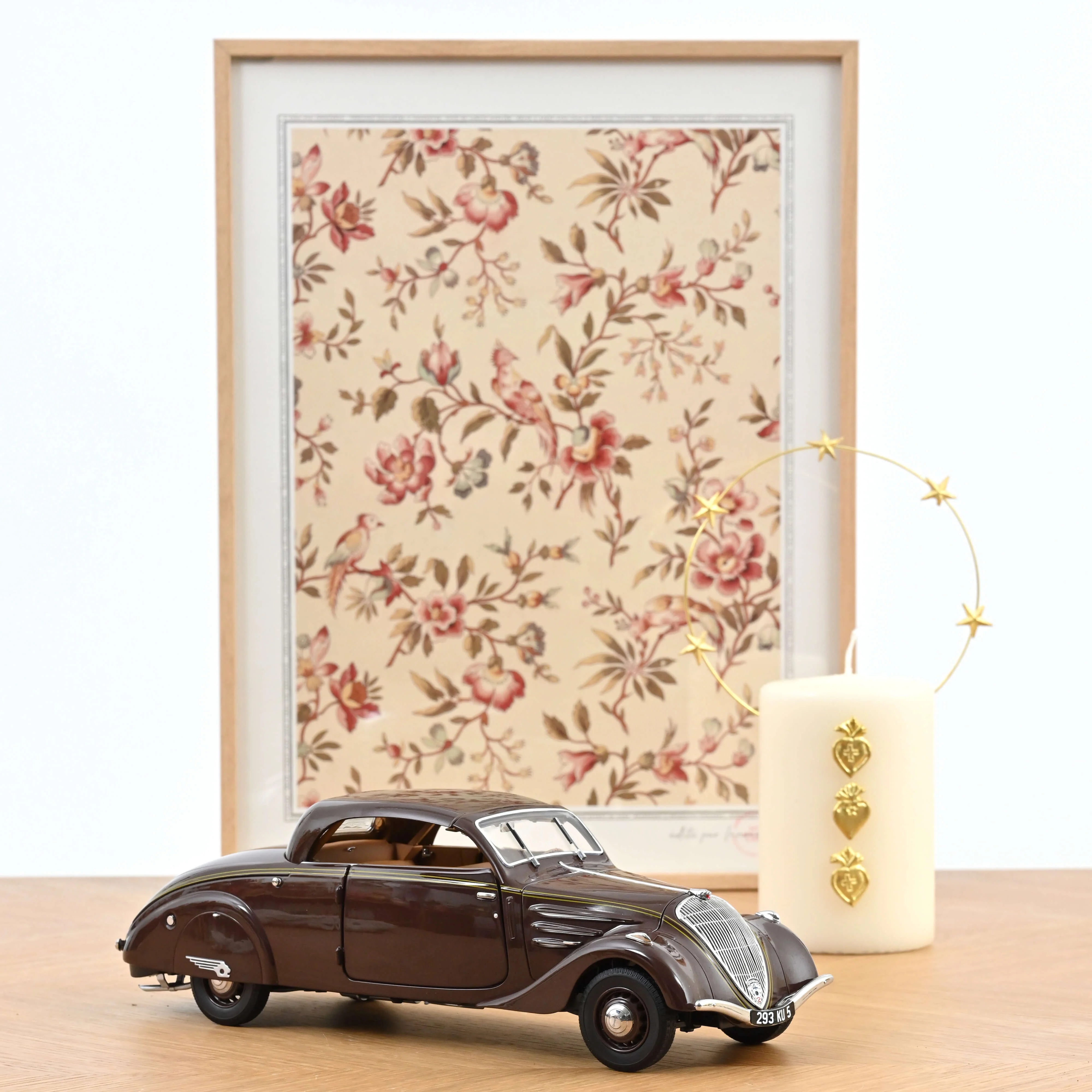 Peugeot 402 Eclipse 1937 Chocolat 1/18