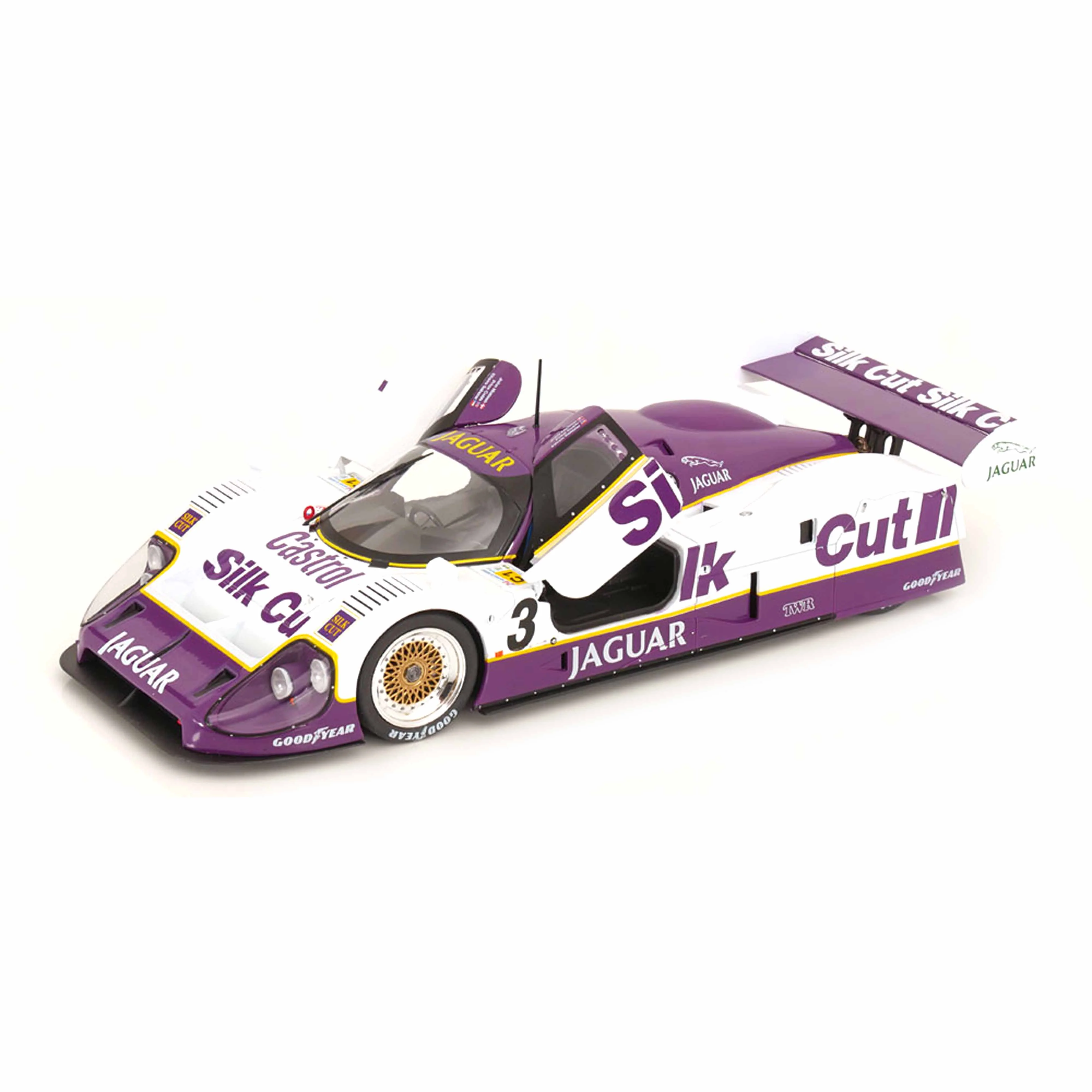 Jaguar XJR-12 Silk Cut Vainqueur des 24h du Mans 1990 1/18
