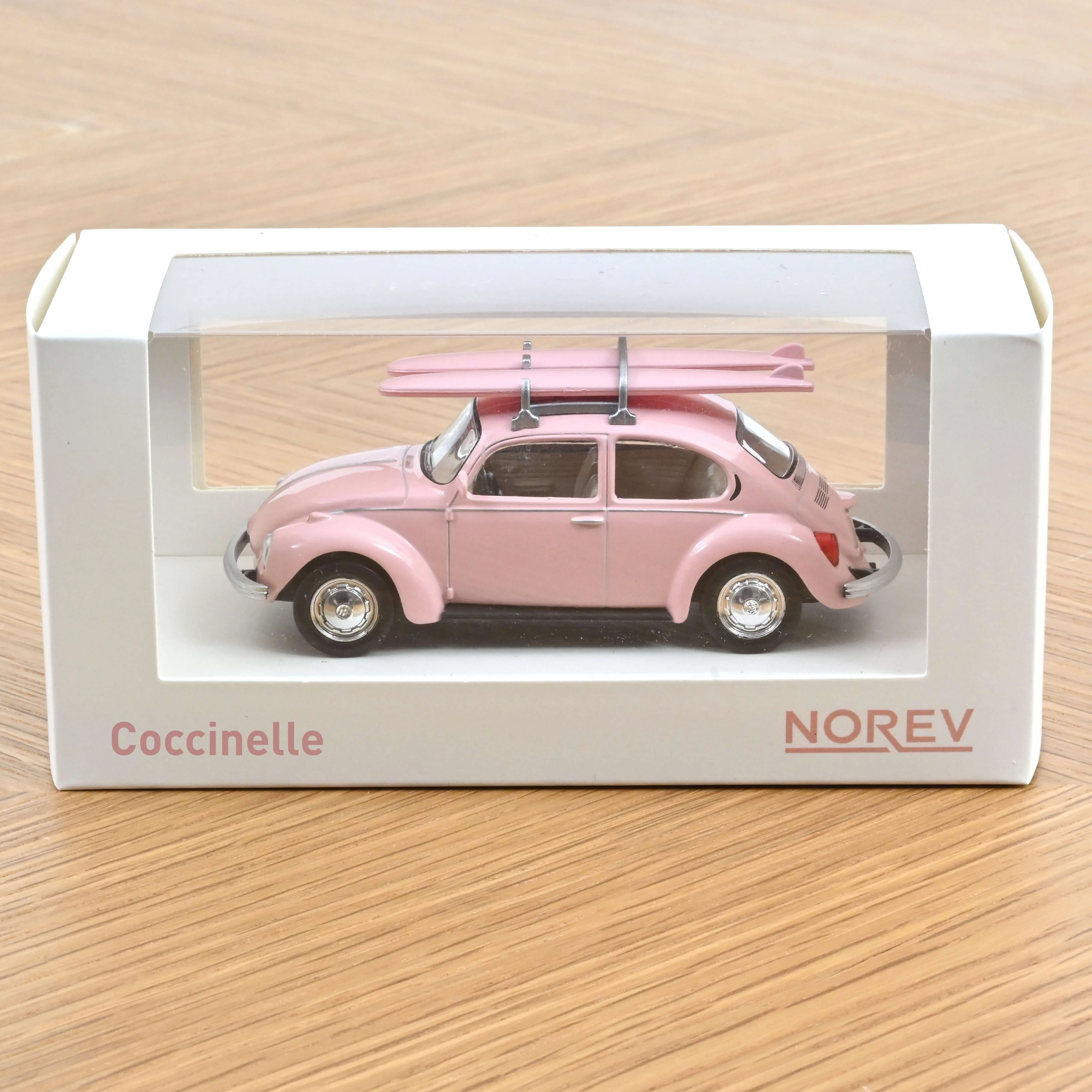 VW Coccinelle 1973 Rose Jet-car 1/43