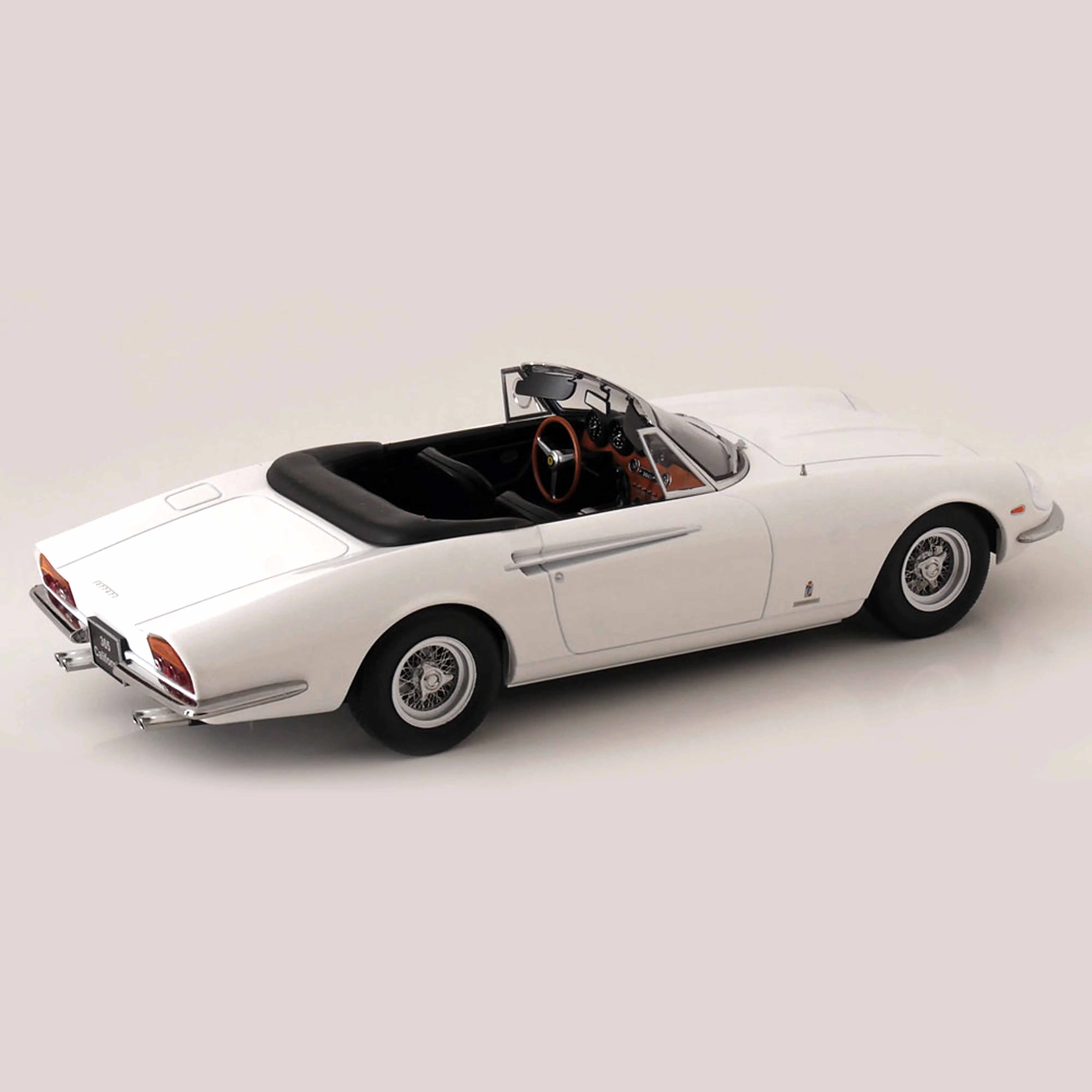 Ferrari 365 California Spyder 1966 Blanc 1/18