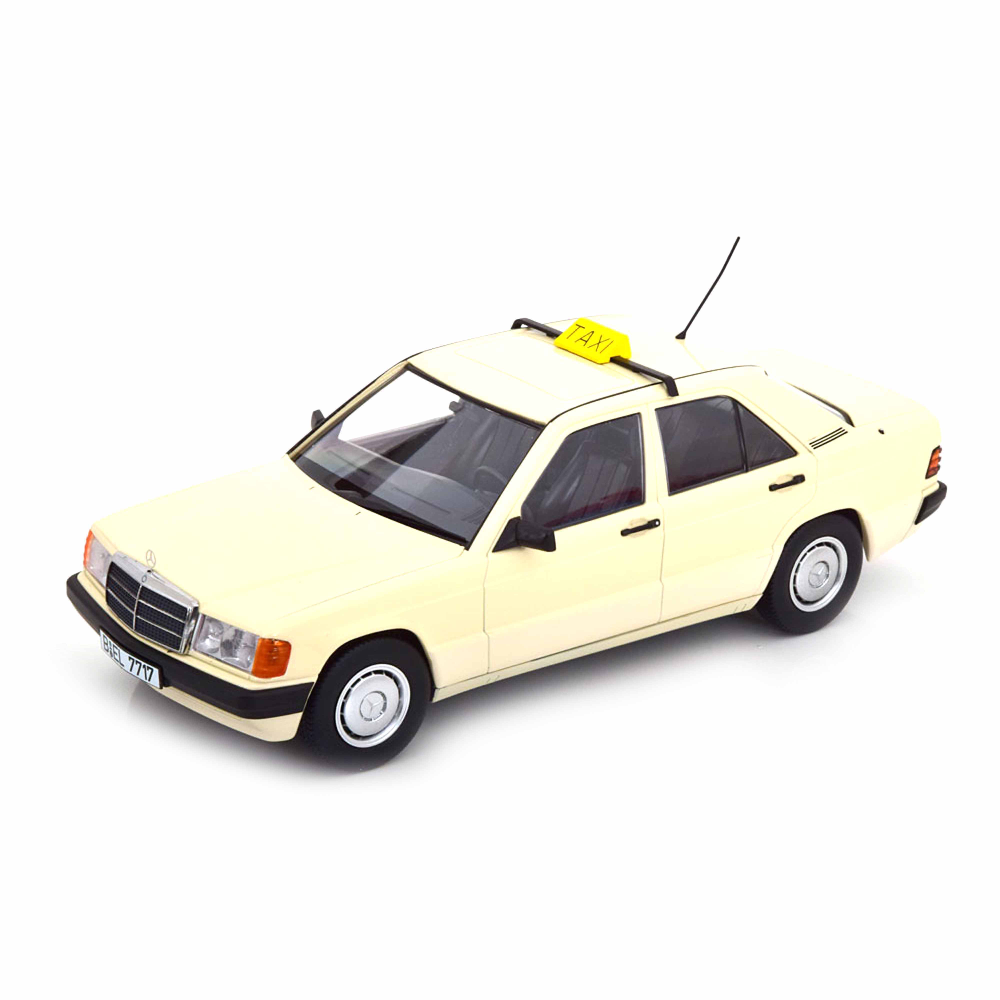 Mercedes 190E W201 1993 Taxi Allemagne 1/18