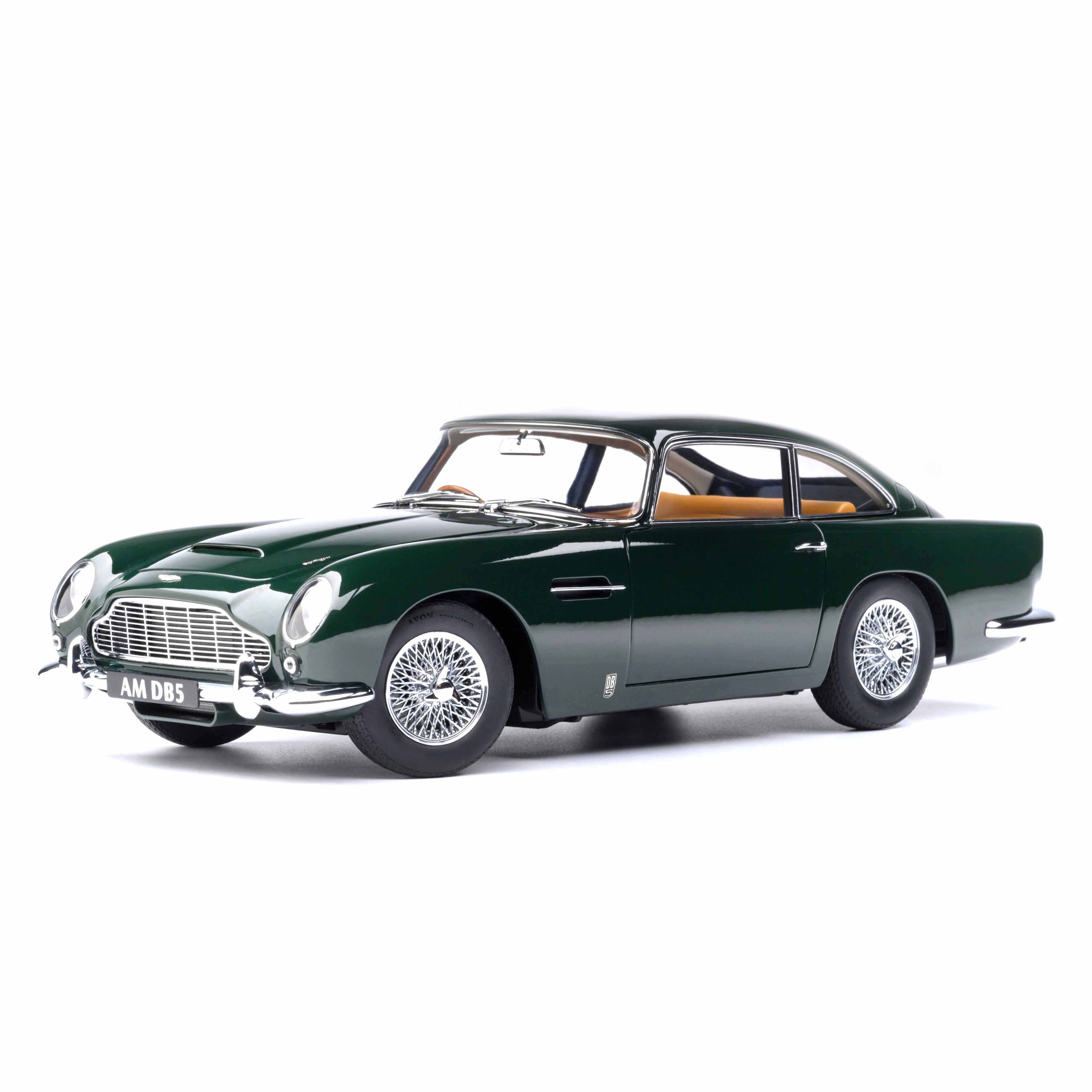 Aston Martin DB5 Vert de course britannique 1/18