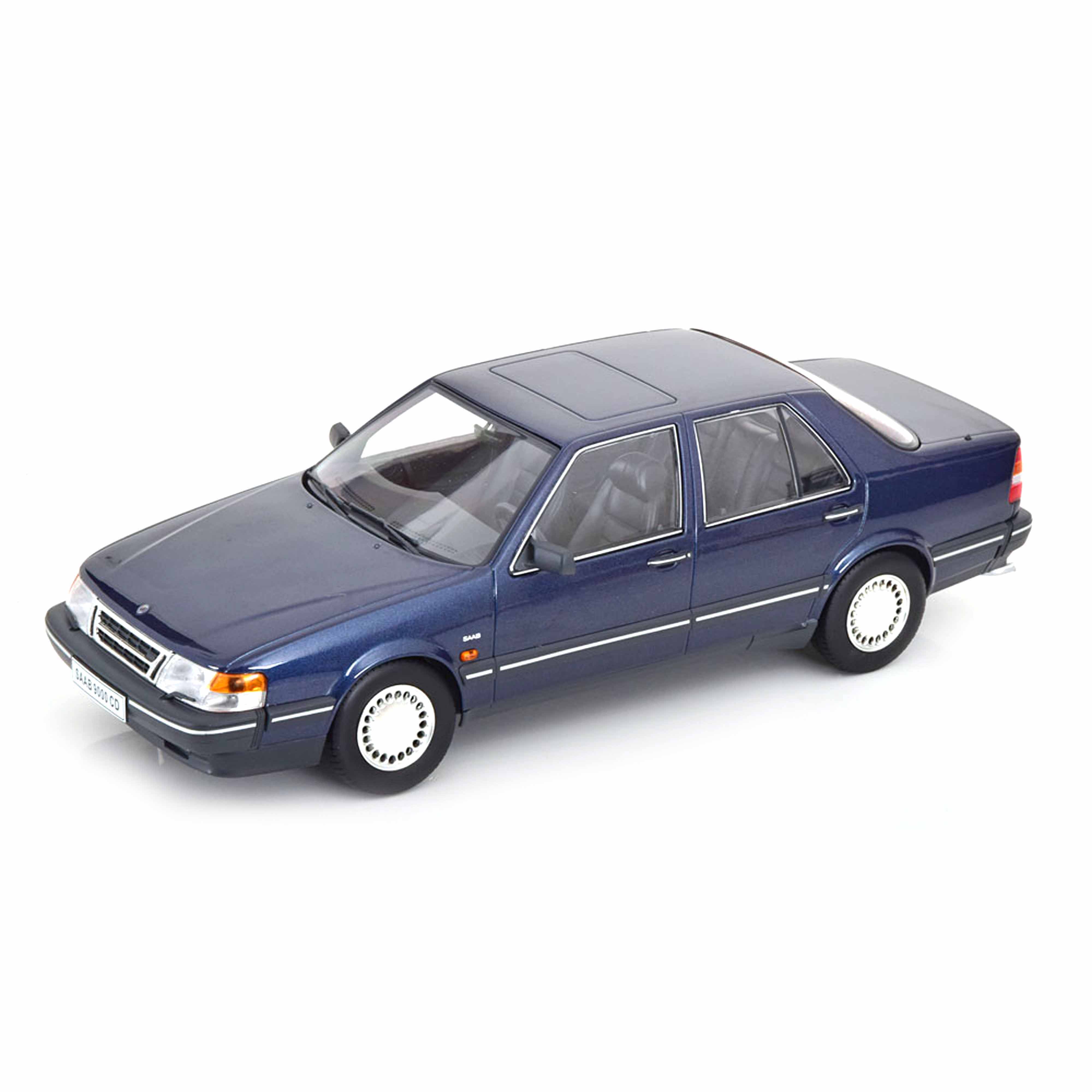 Saab 9000 CD Turbo bleu foncé 1/18