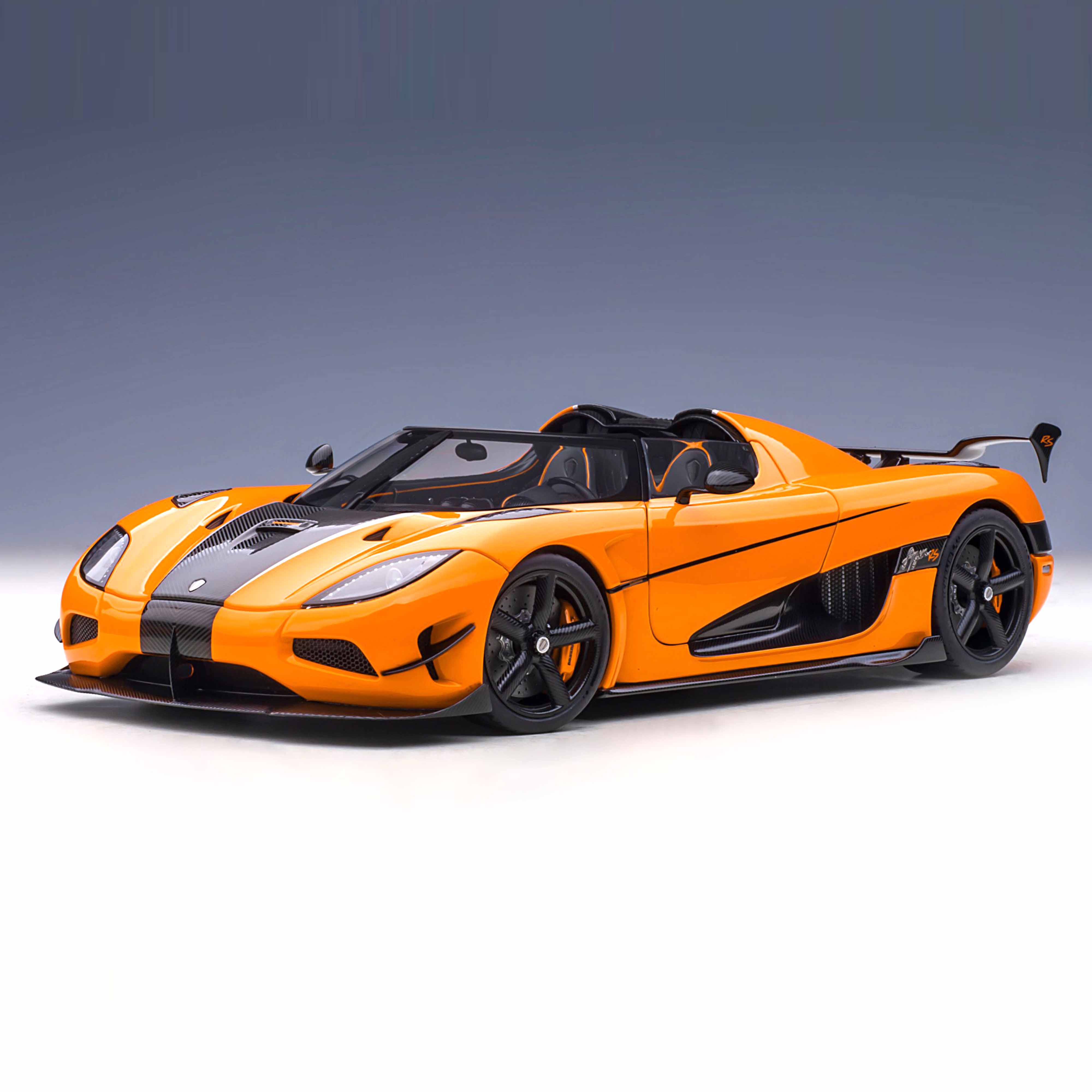 Koenigsegg Agera RS 2015 Orange/Noir 1/18