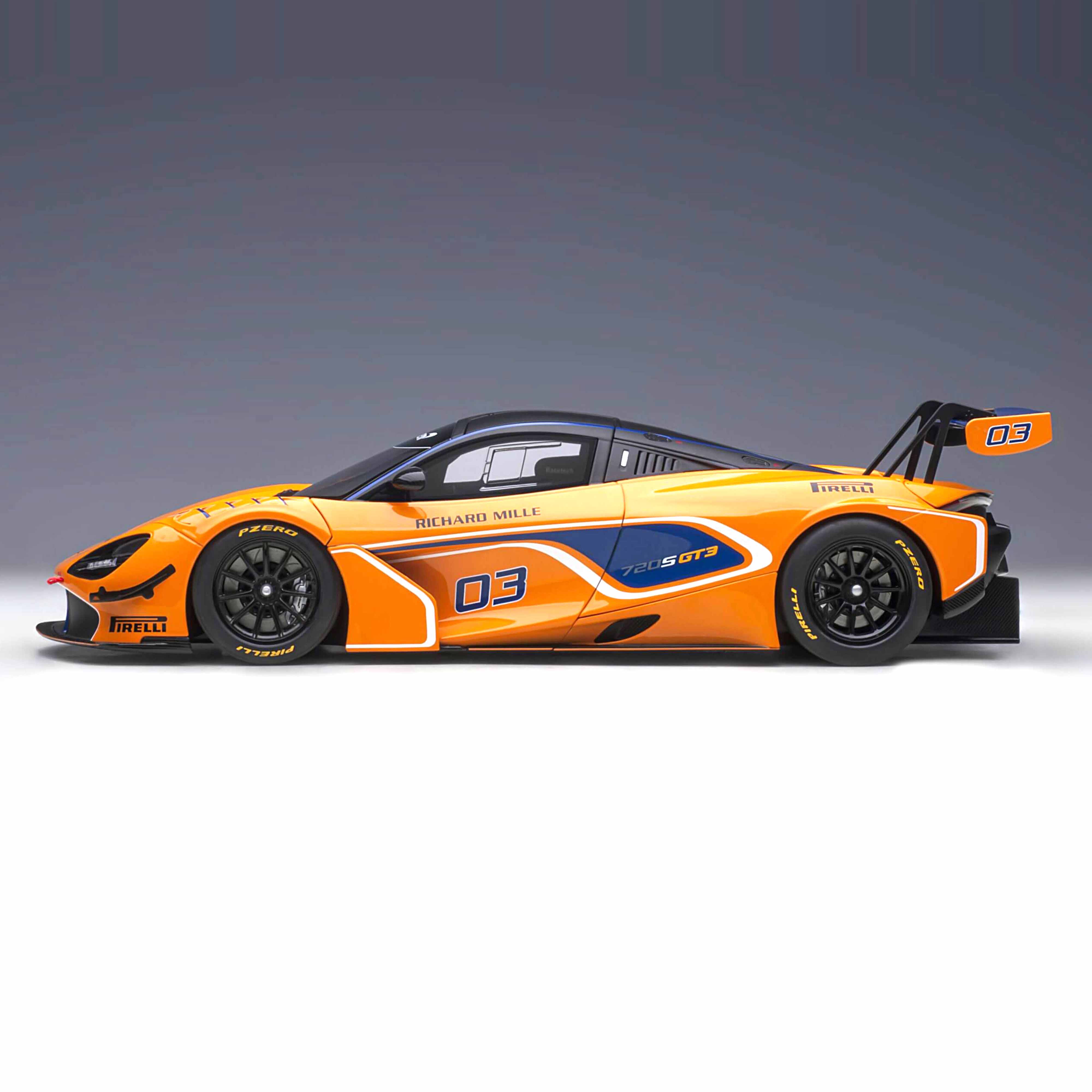 McLaren 720S GT3 2019 N°3 Orange 1/18