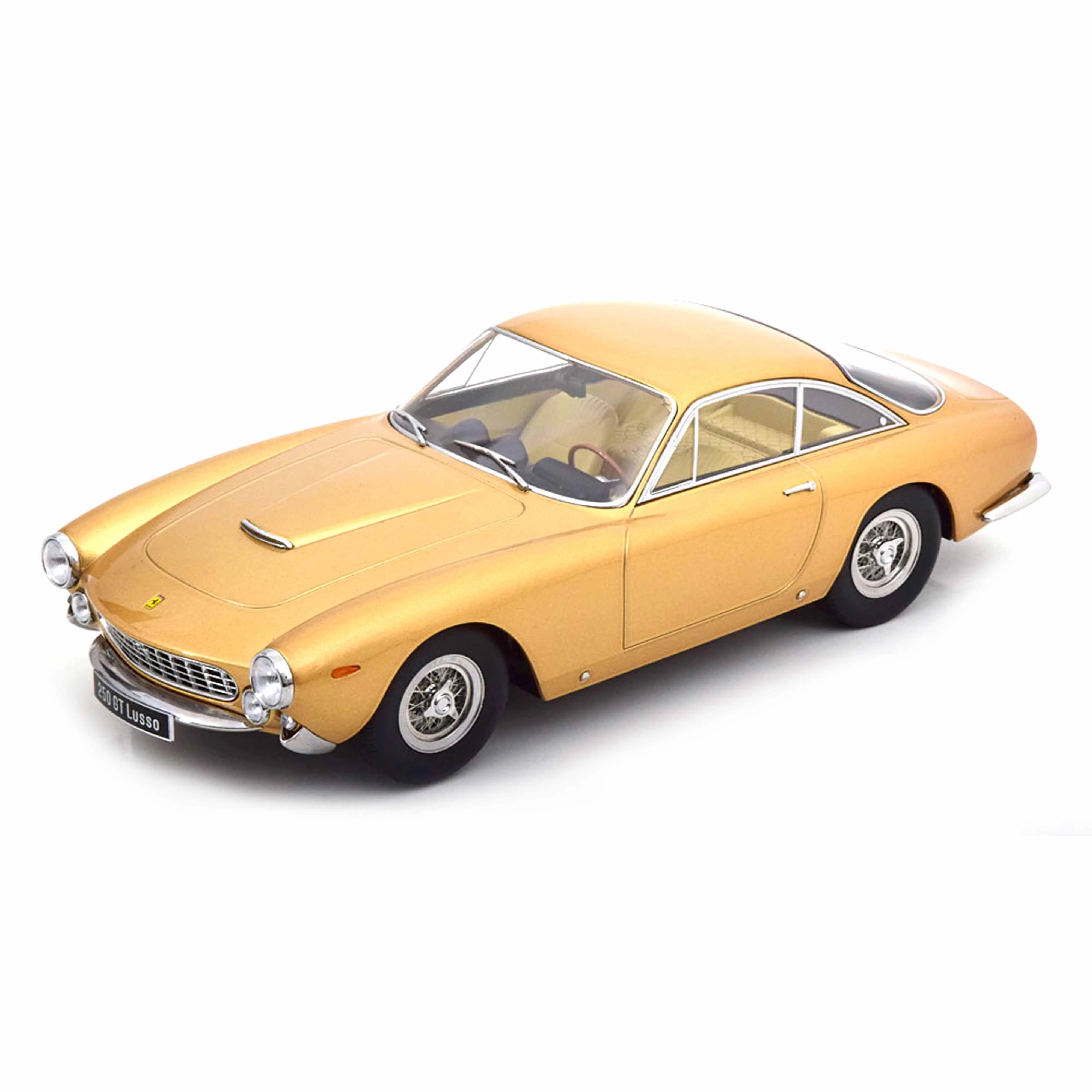 Ferrari 250 GT Lusso 1962 Or Métallisé 1/18