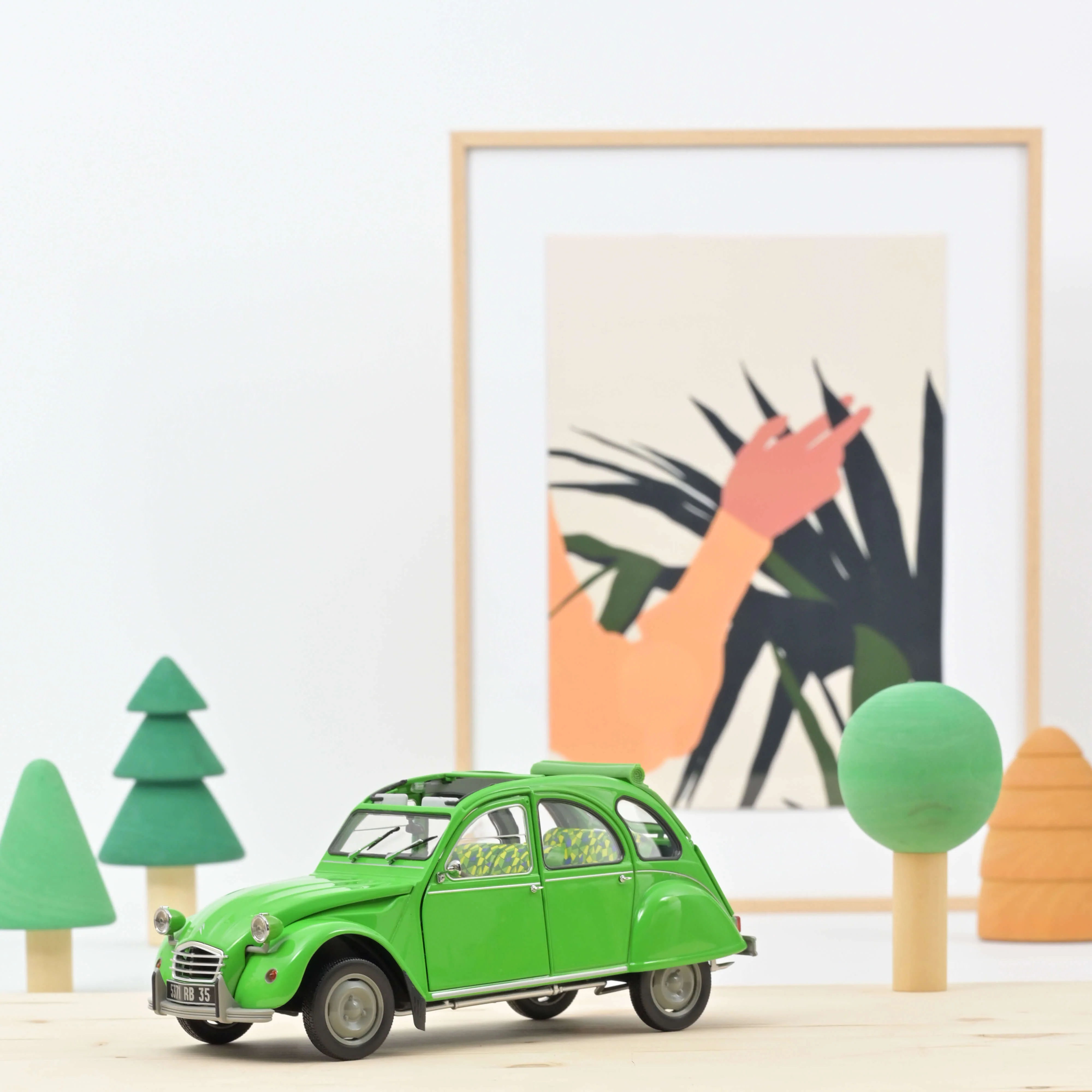 Citroën 2CV 1974 Palmeraie Vert 1/18 - 300pcs