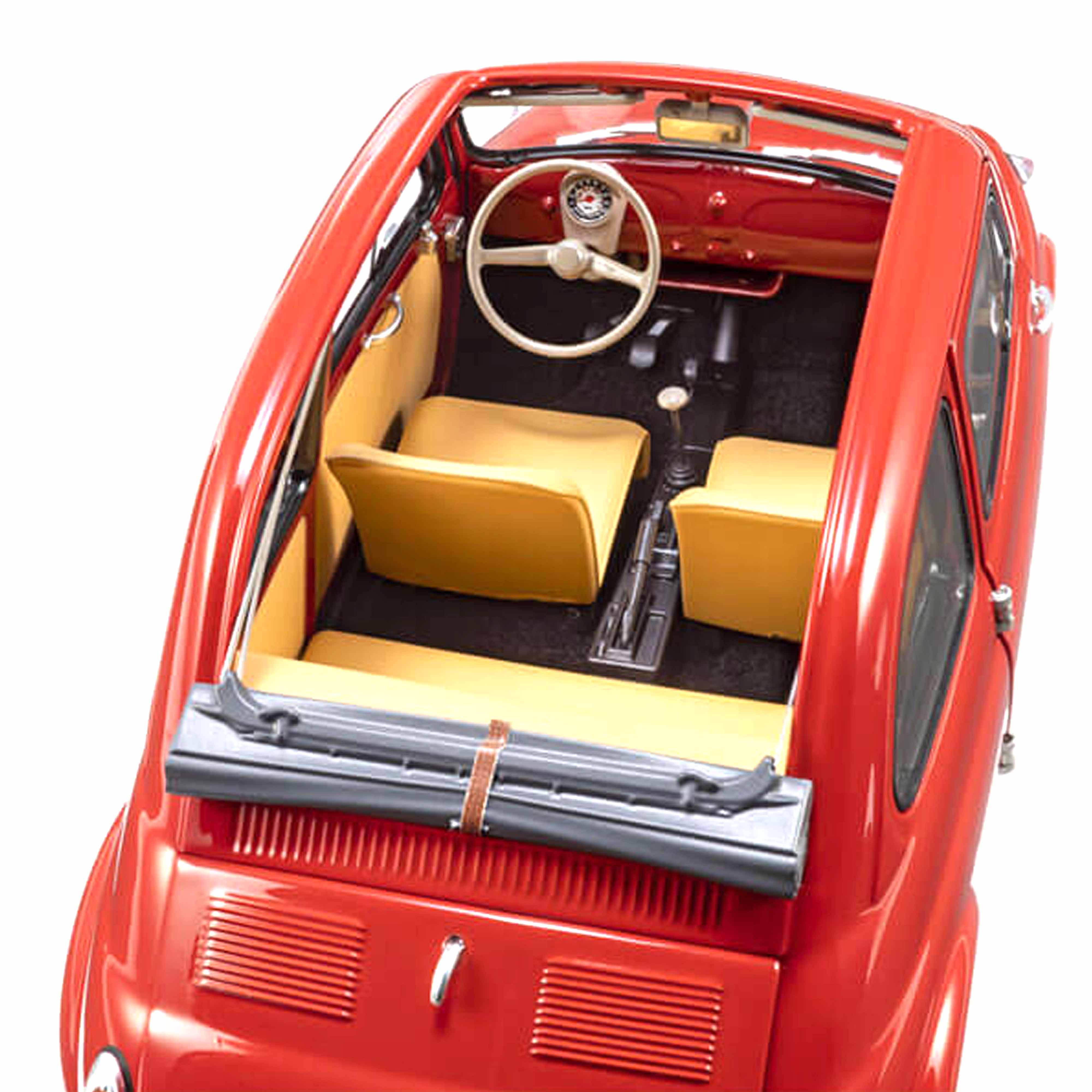 Fiat Nuova 500 Rouge Corail 1/18
