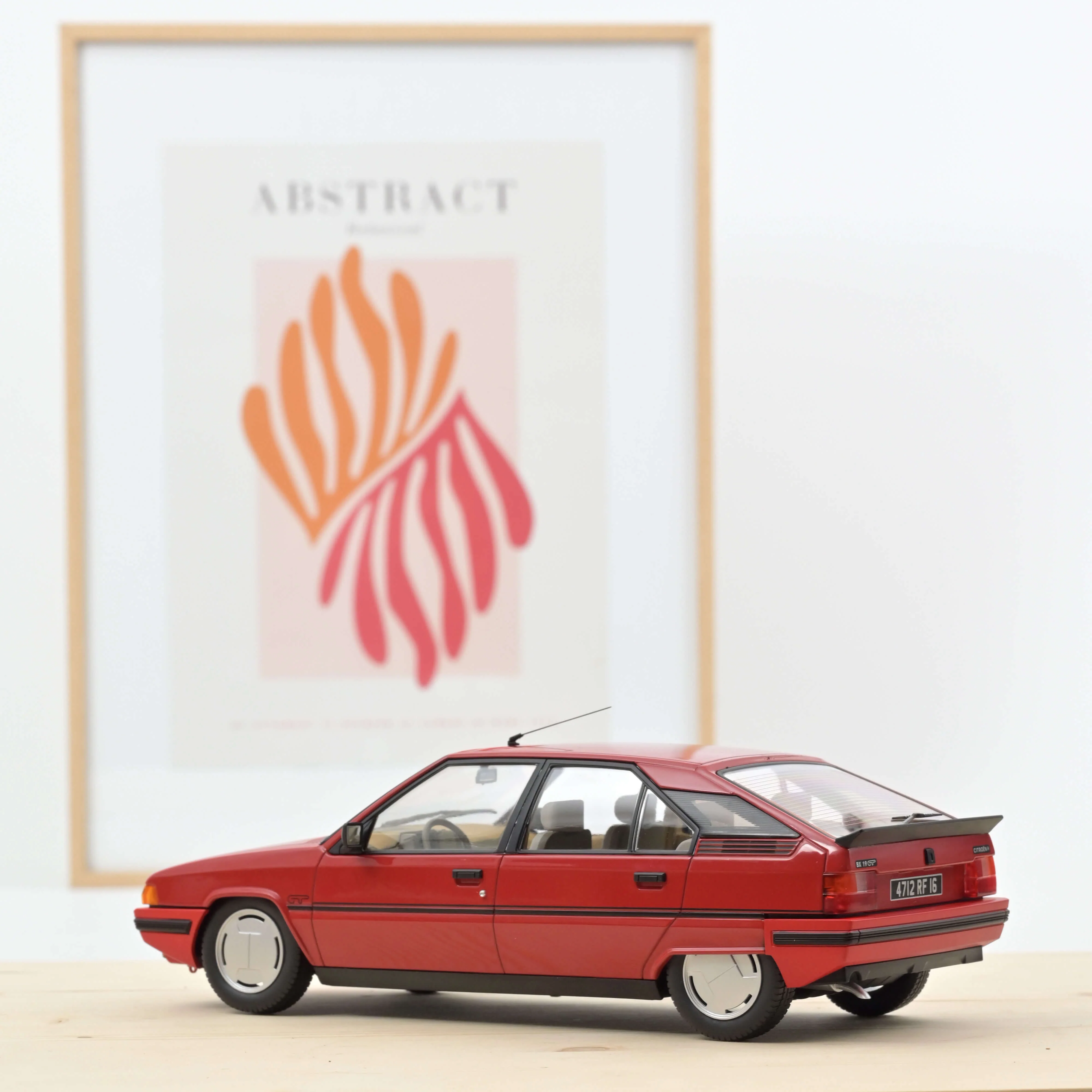 Citroën BX 19 GT 1984 Rouge Vallelunga 1/18 - 300pcs